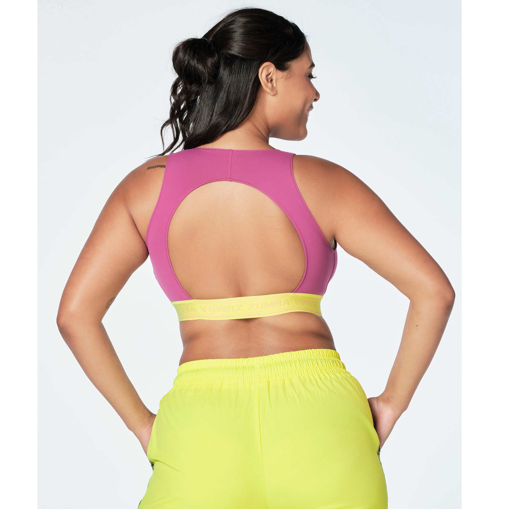 Stanik z odkrytymi plecami Zumba Break Out Break