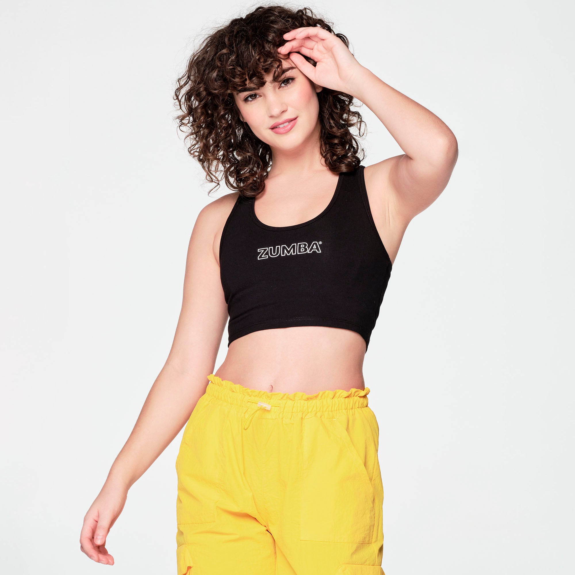 Crop racerback Zumba Vibrant