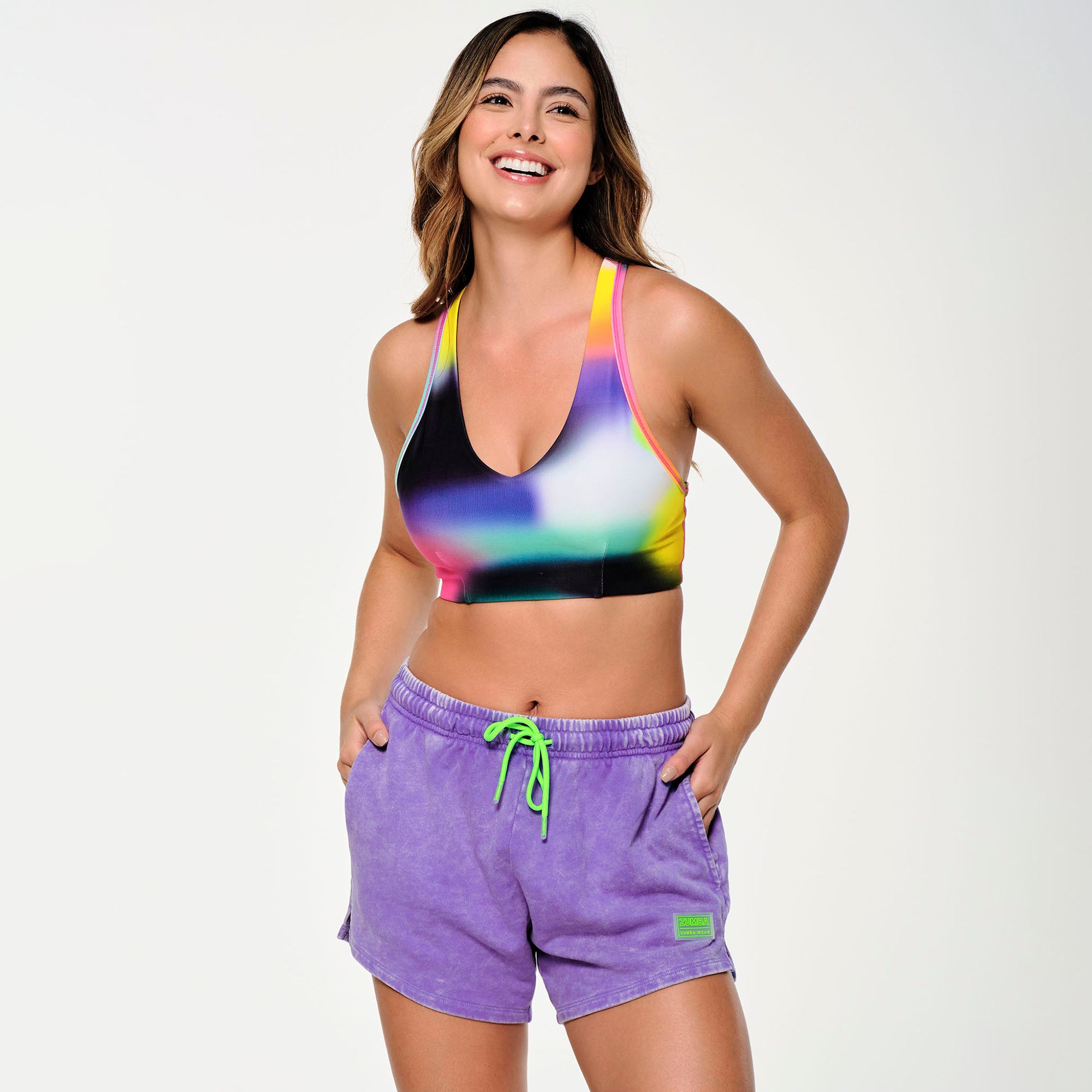 Stanik racerback Zumba Tropidelic