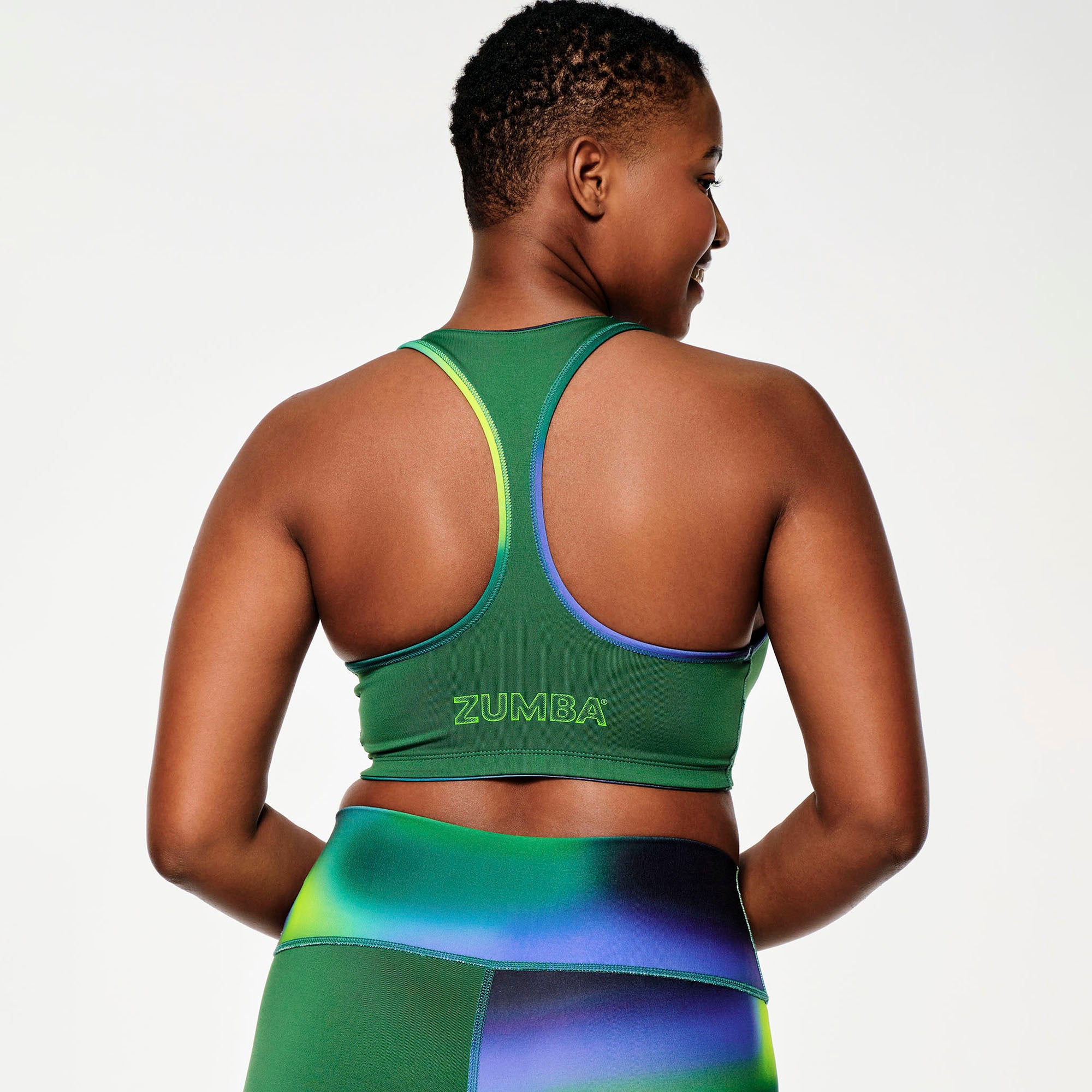 Stanik racerback Zumba Tropidelic