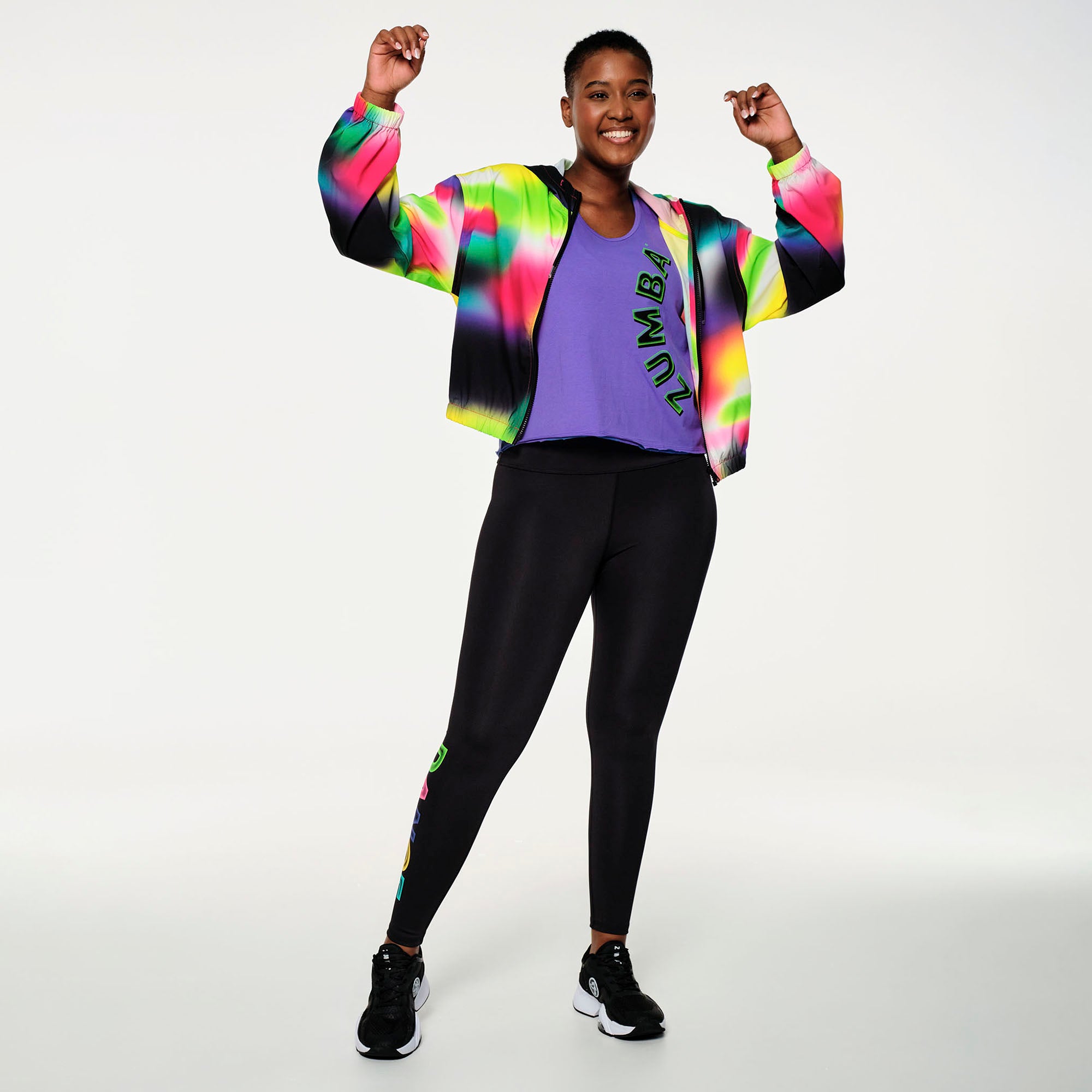 Kurtka crop Zumba Tropidelic