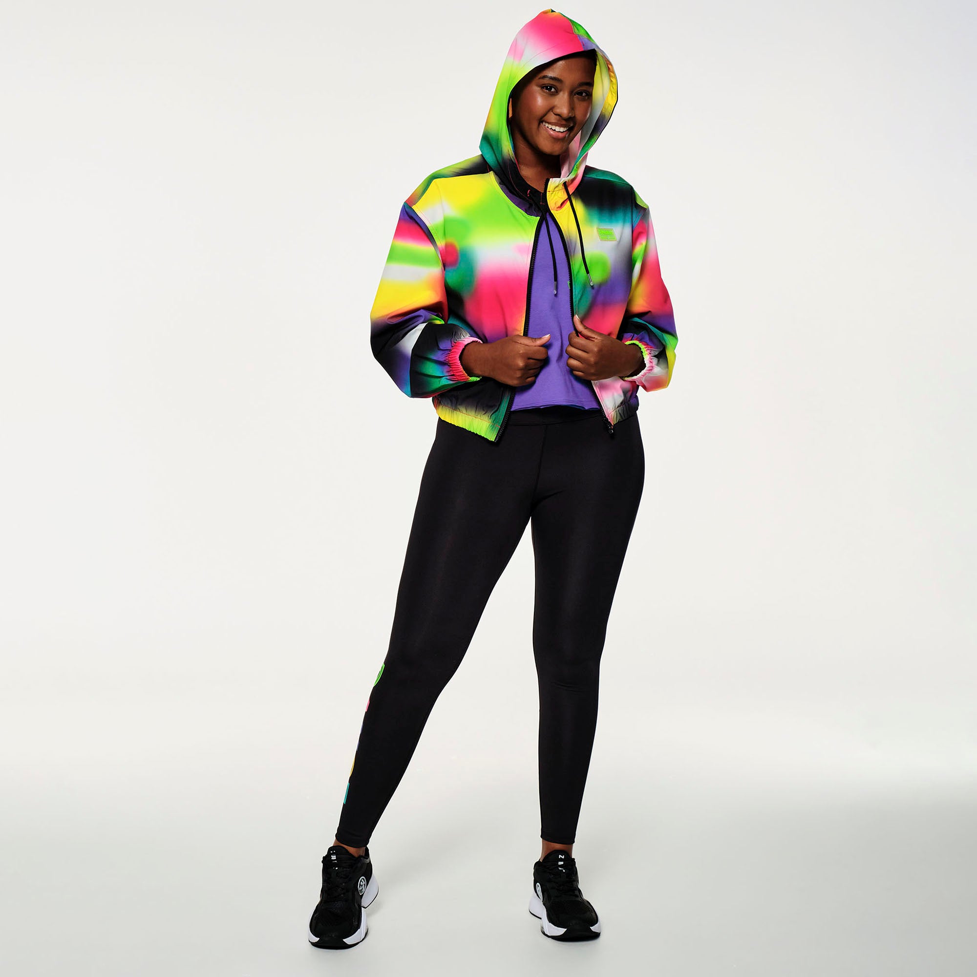 Kurtka crop Zumba Tropidelic