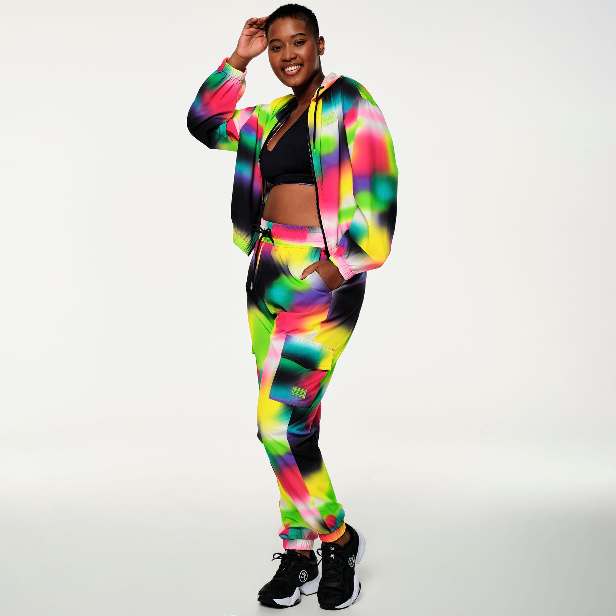 Kurtka crop Zumba Tropidelic