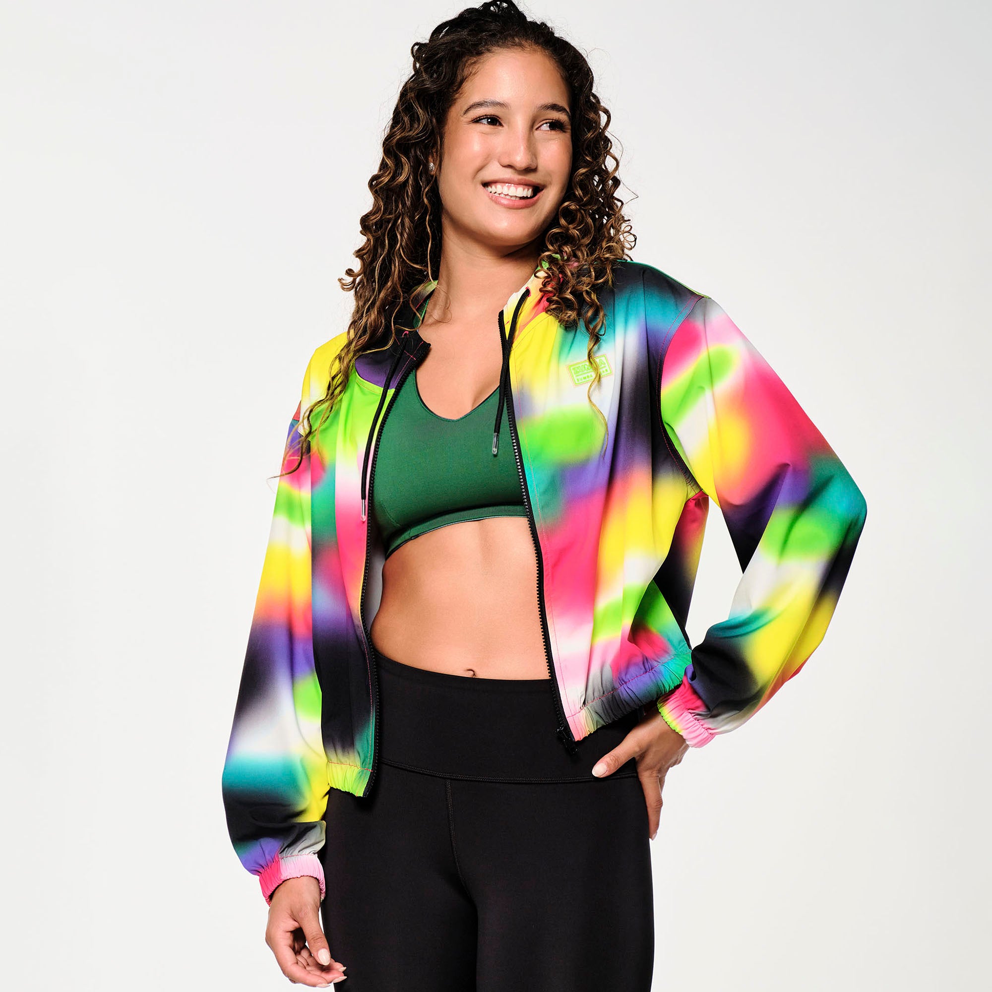 Kurtka crop Zumba Tropidelic