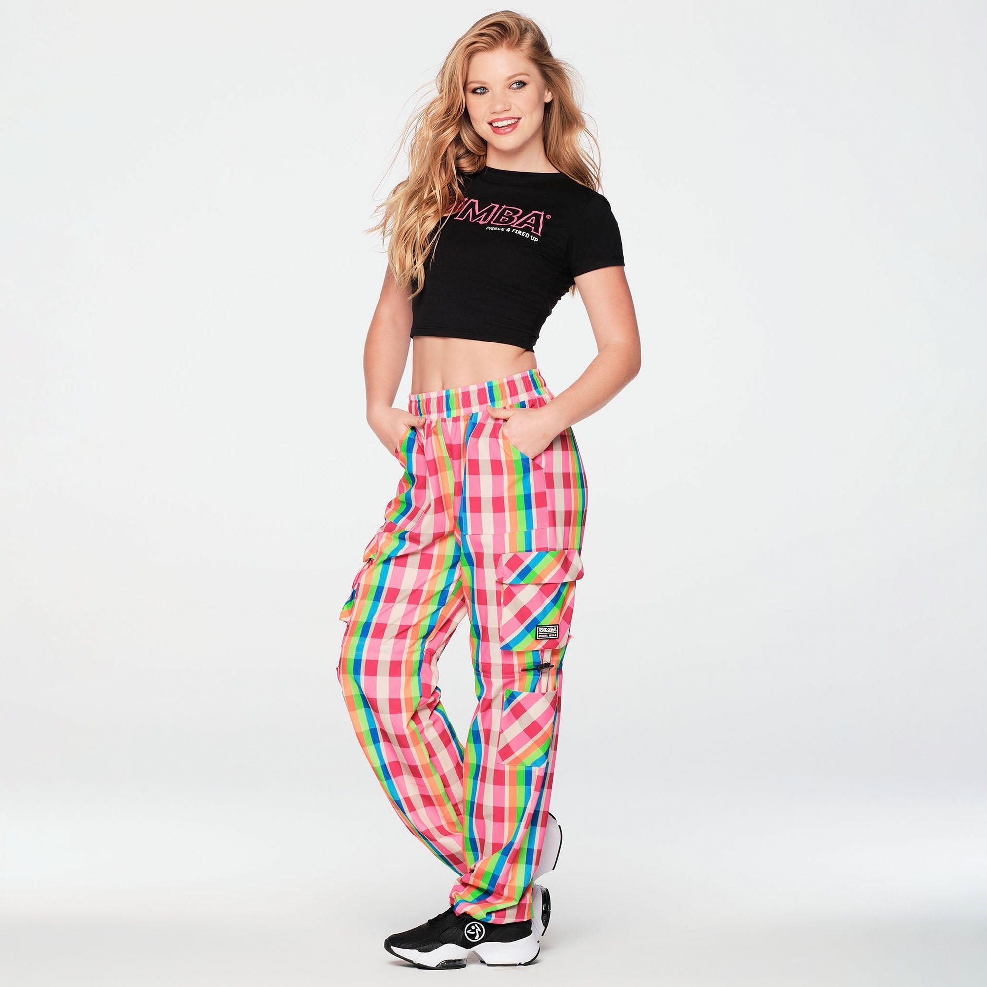Crop top Zumba Fired Up