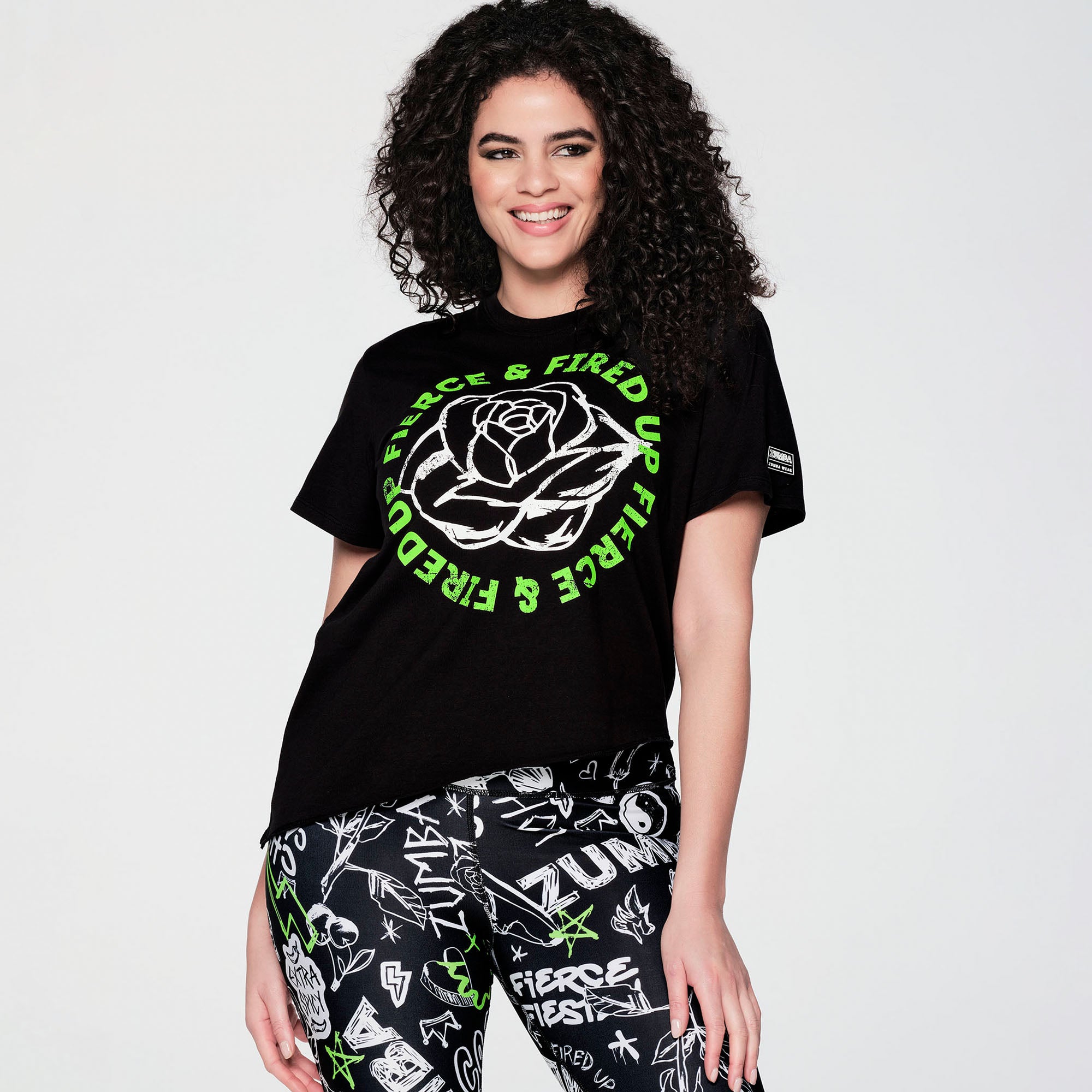 Koszulka asymetryczna Fierce And Fired Up