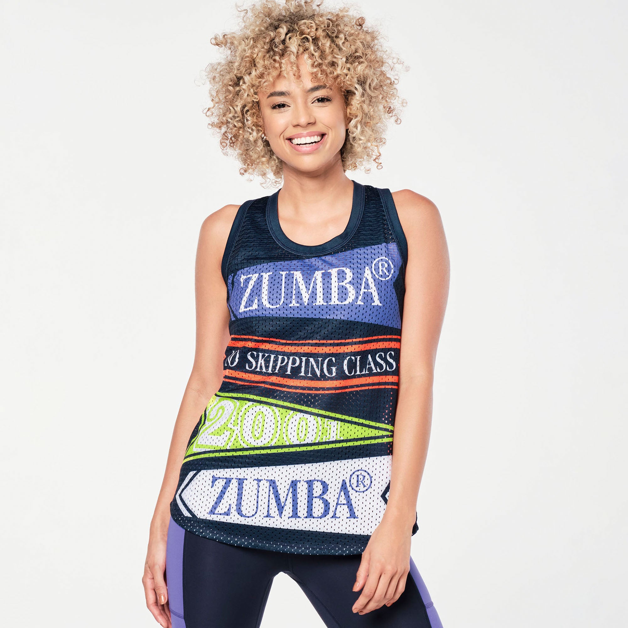 Koszulka z siateczki Zumba Prep