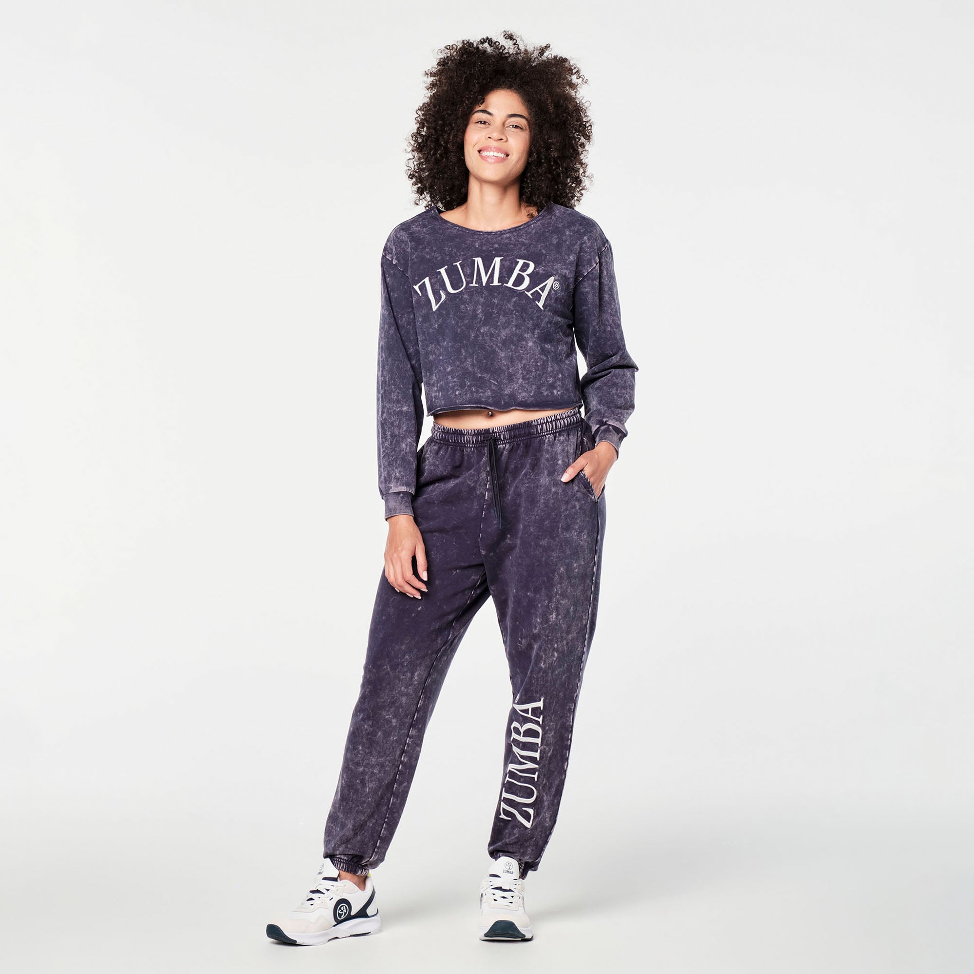 Bluza crop Zumba Prep