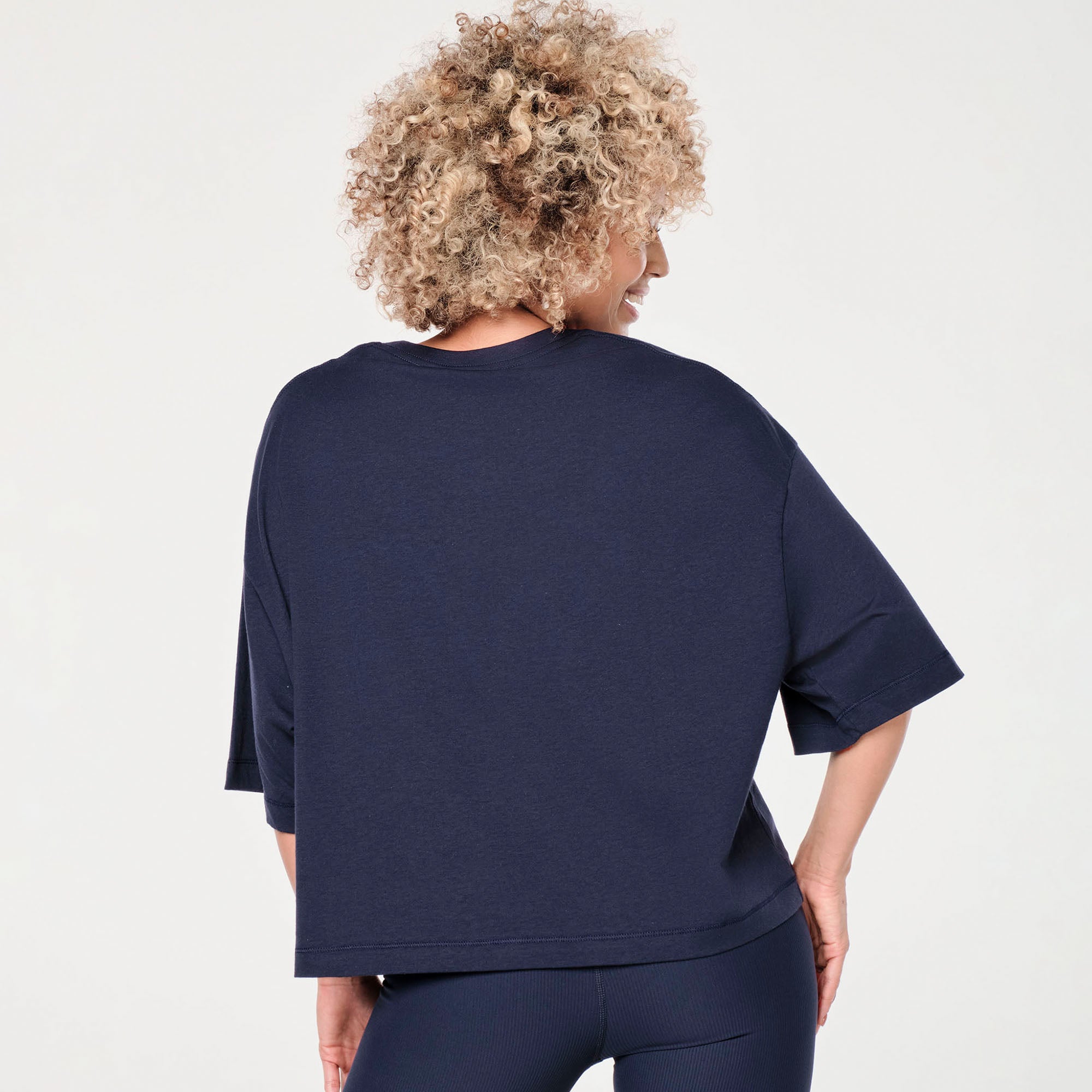 Koszulka oversize crop Zumba Prep