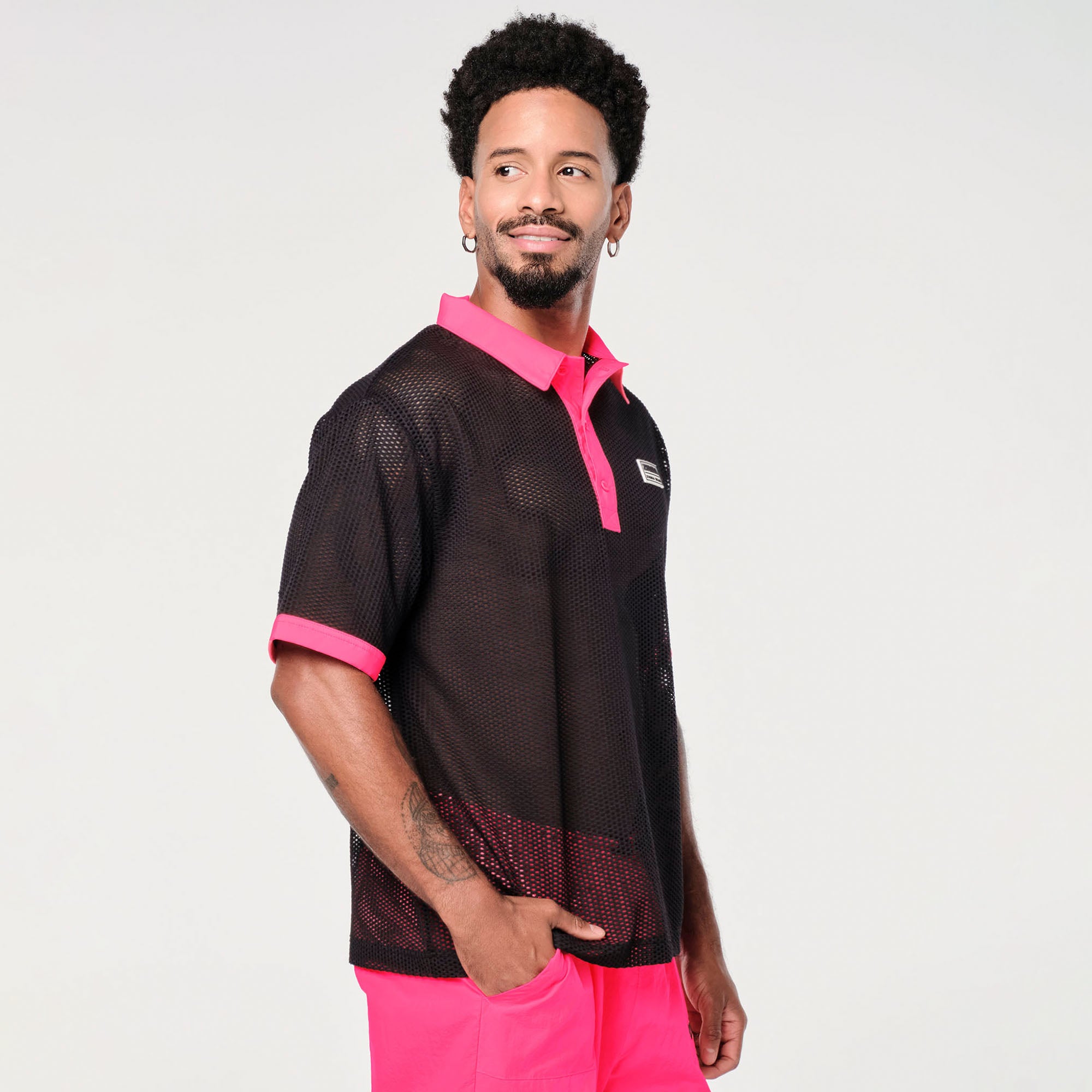 Koszulka polo mesh Zumba Prep