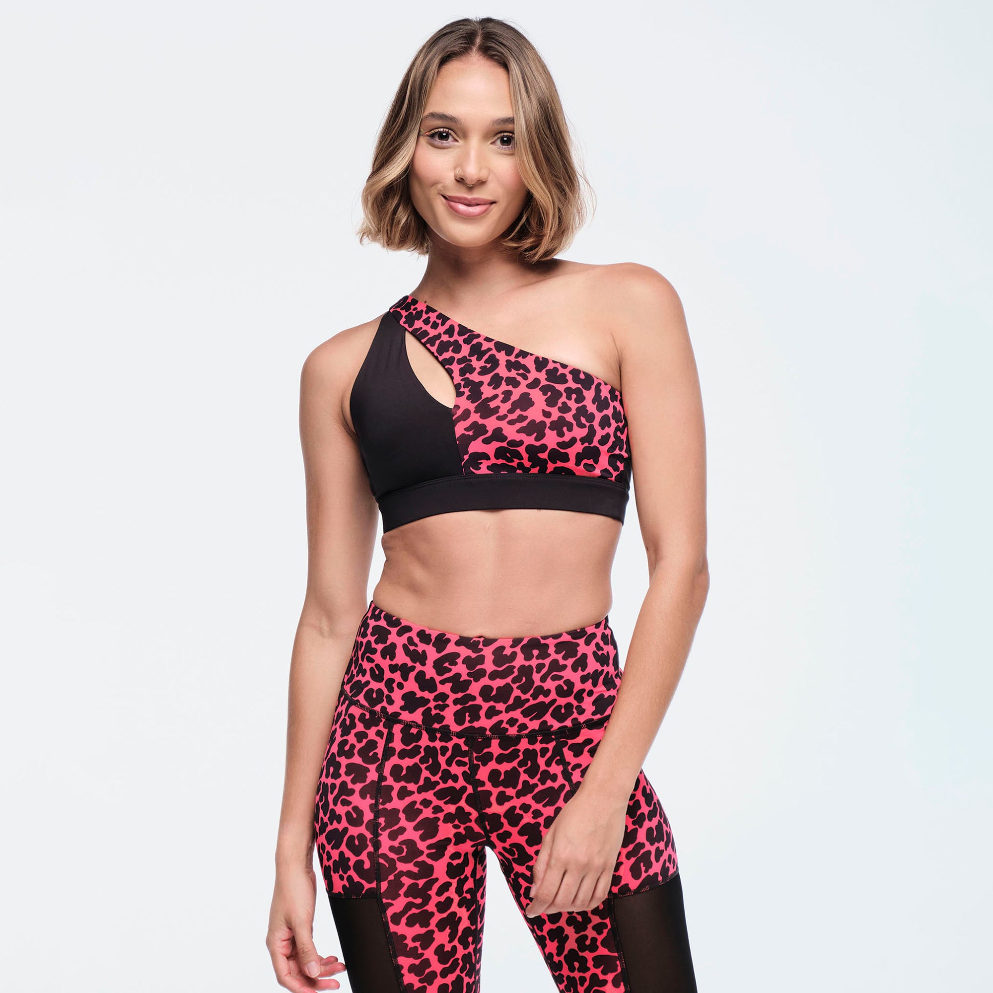 Stanik asymetryczny Zumba Funscape