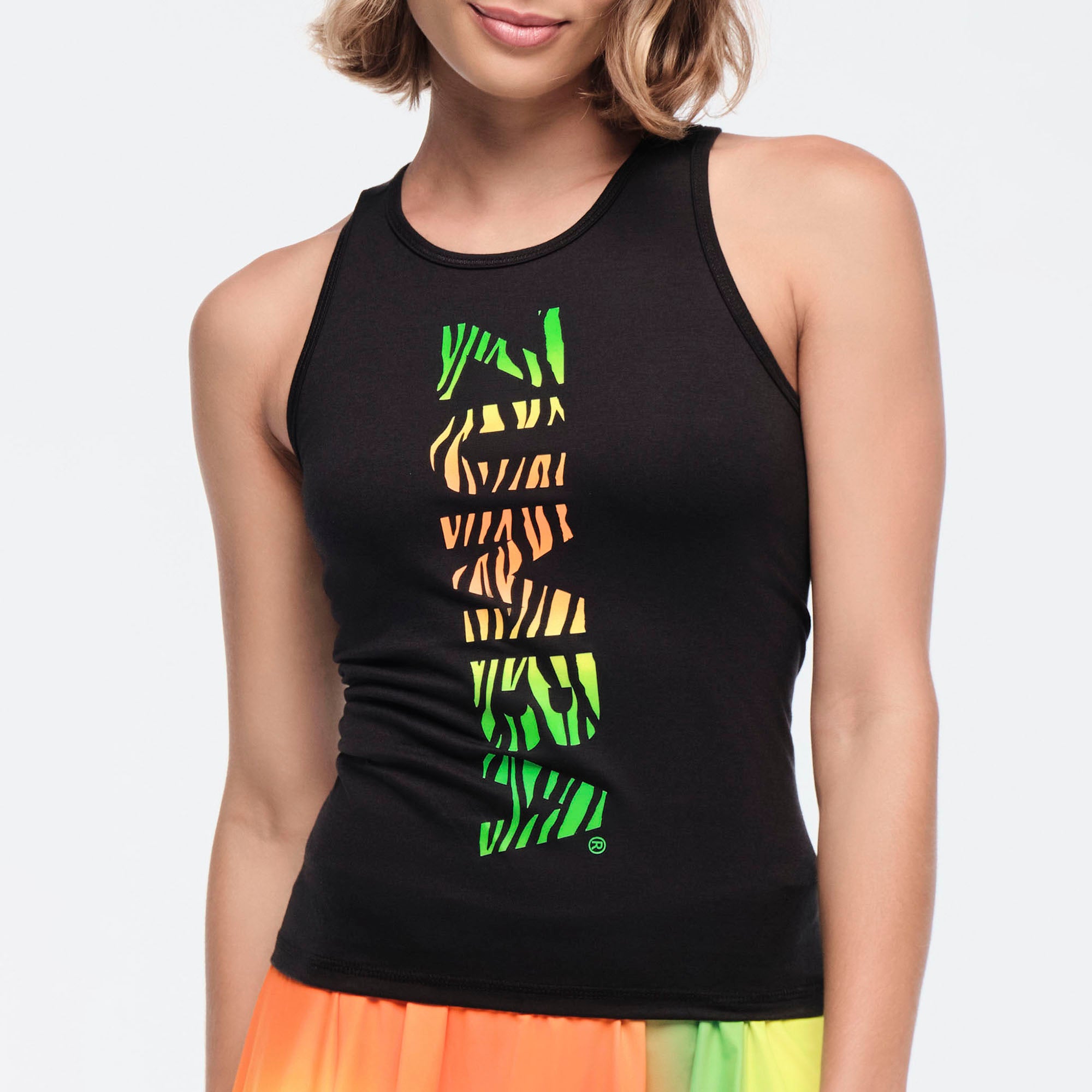 Koszulka racerback Zumba Funscape
