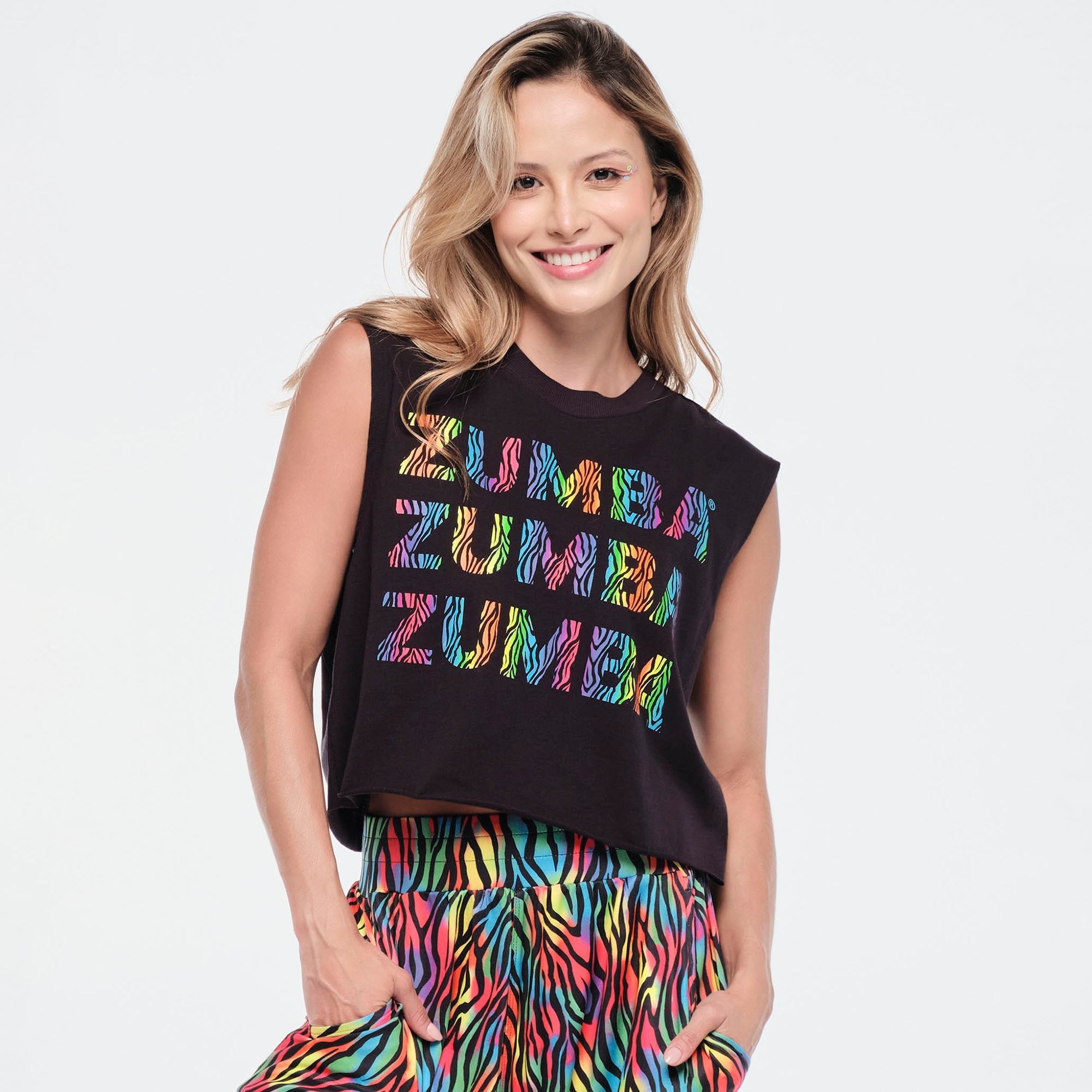 Koszulka bez rękawów Zumba Funscape