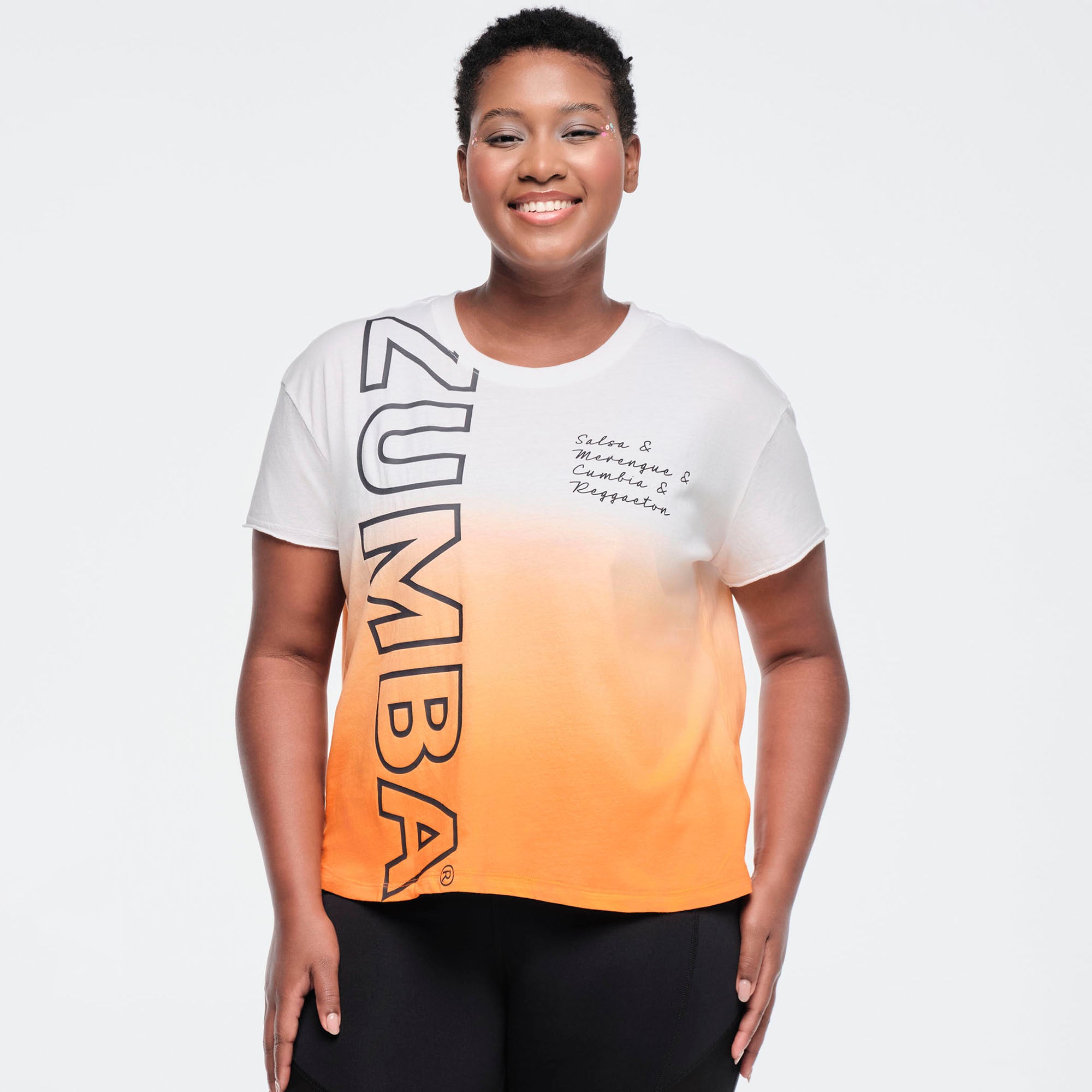Koszulka ombre Zumba Funscape
