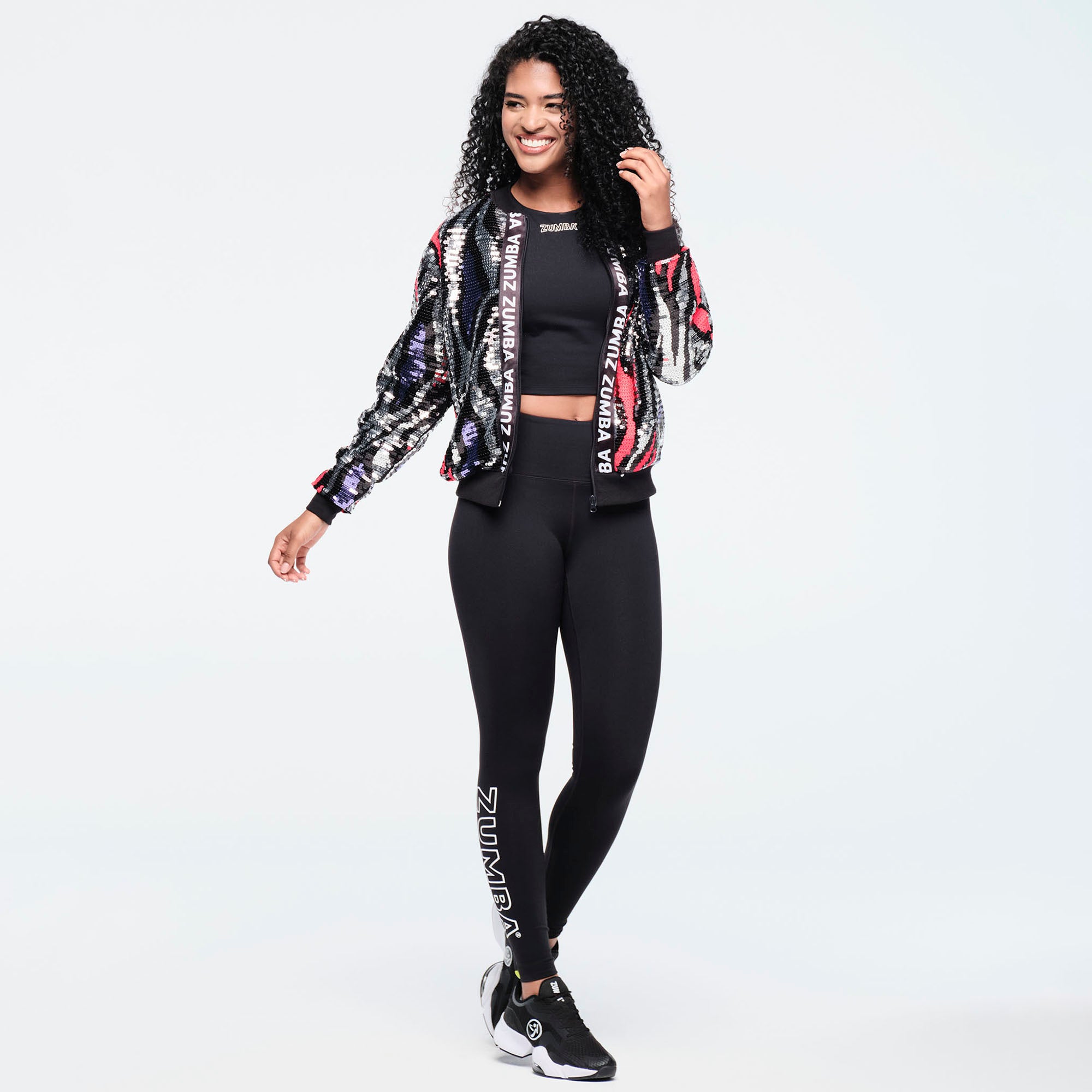 Kurtka z cekinami Zumba Funscape