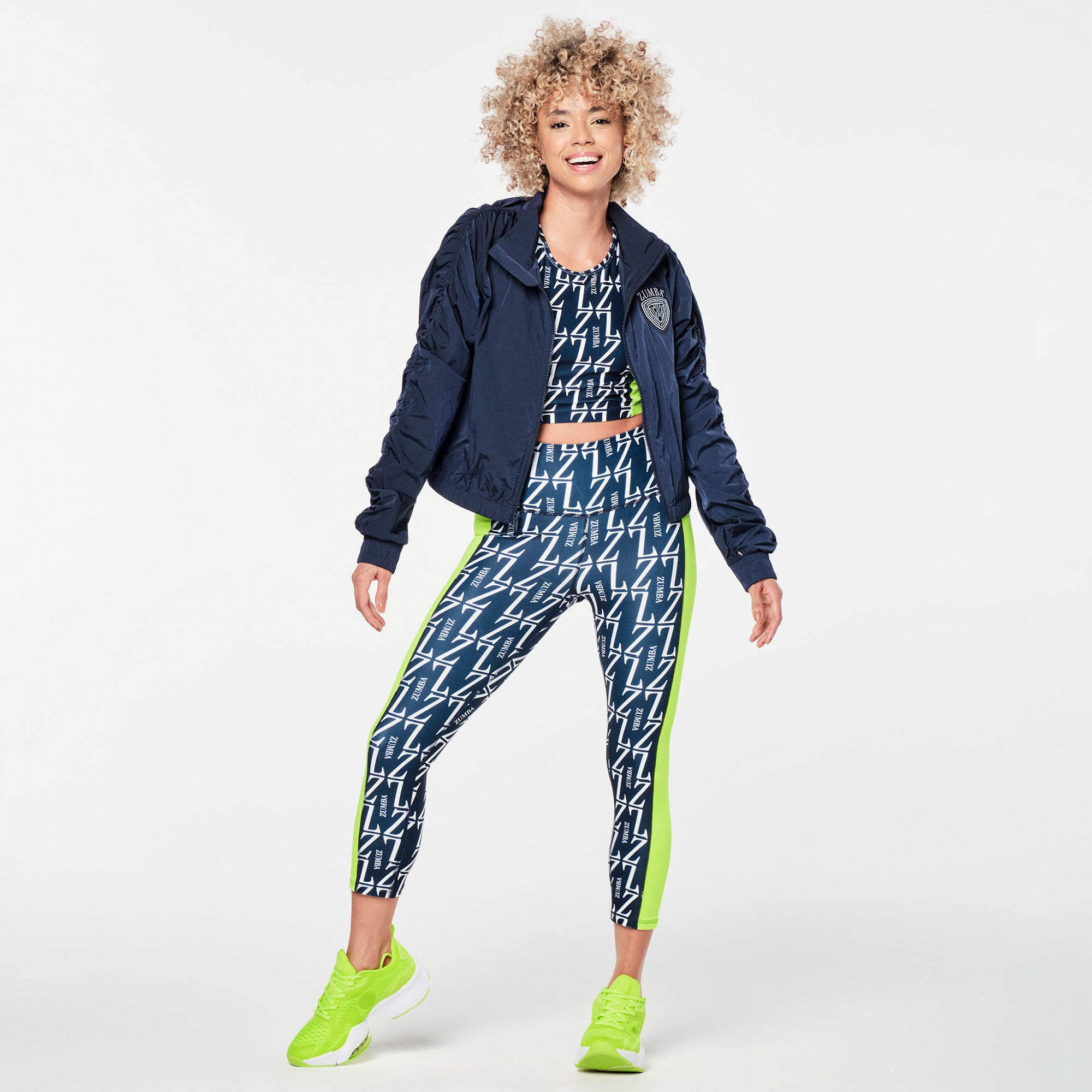 Kurtka crop Zumba Prep