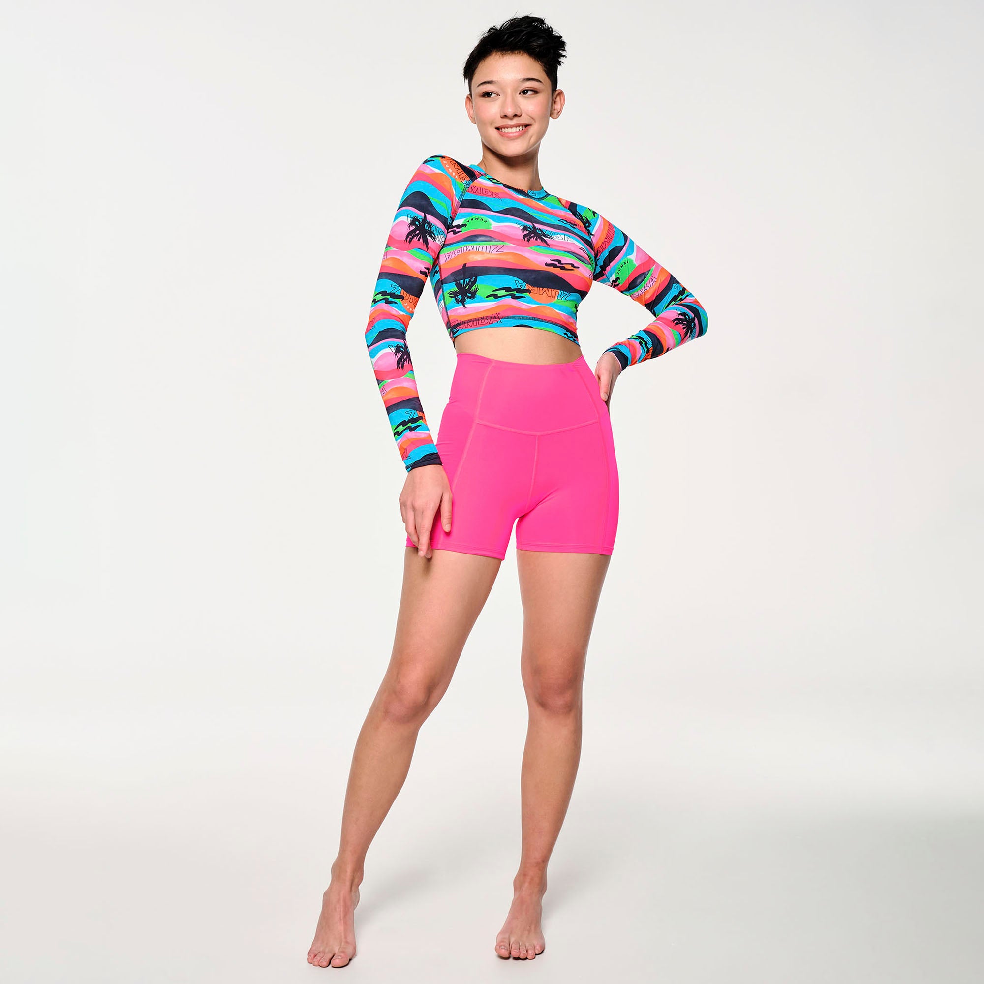Bluzka crop Zumba Sun and Swim