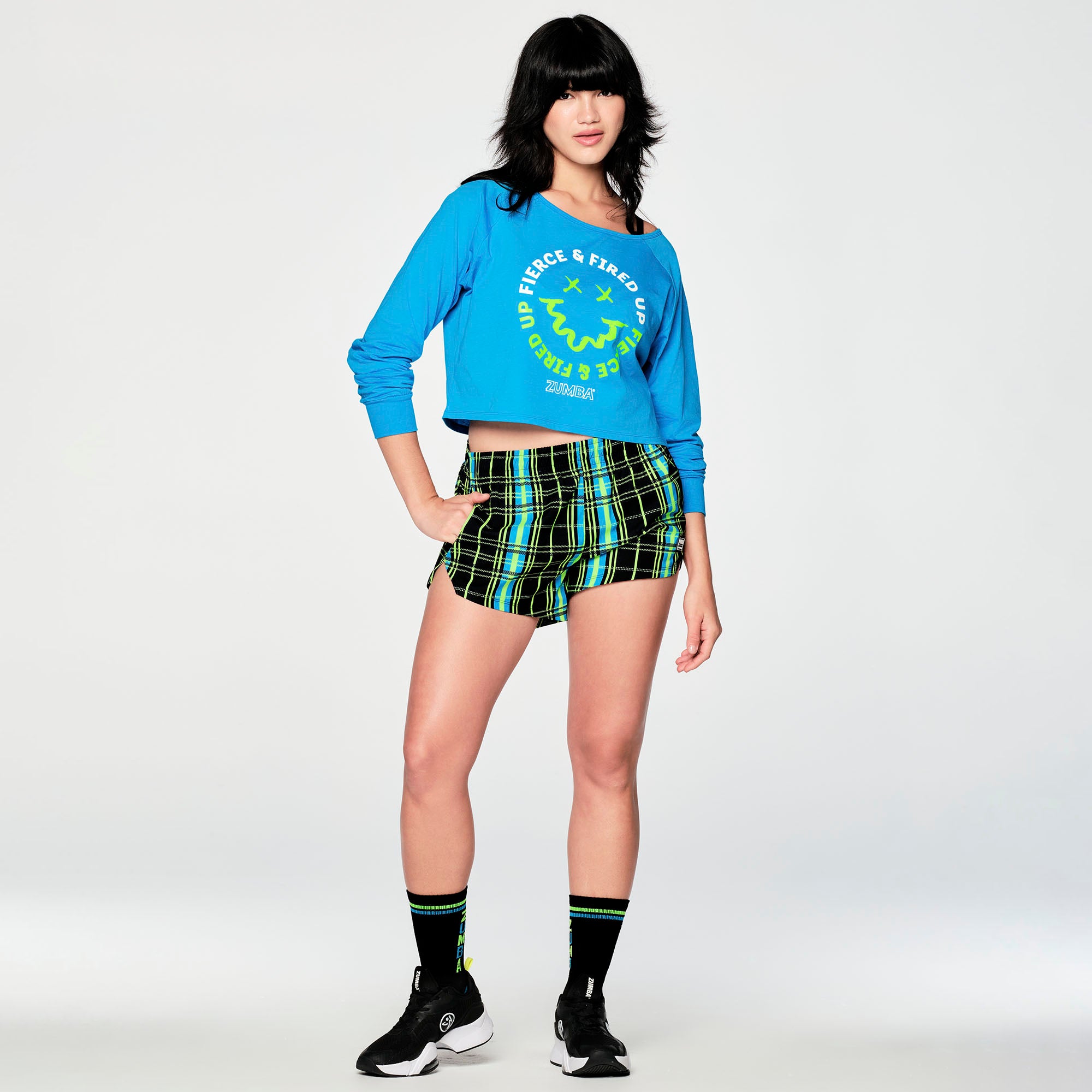 Bluzka crop Zumba Fierce
