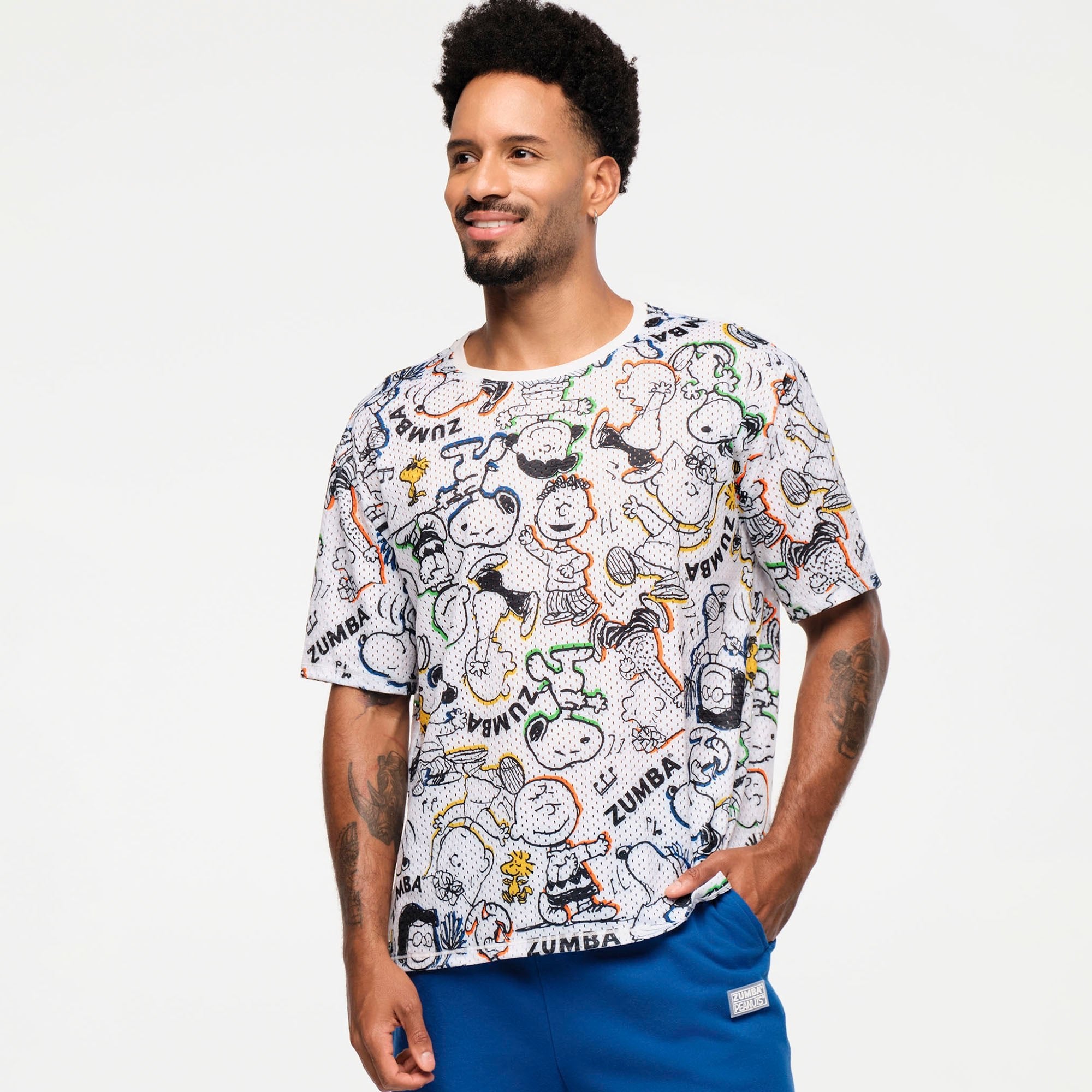 Koszulka oversize Zumba x Peanuts