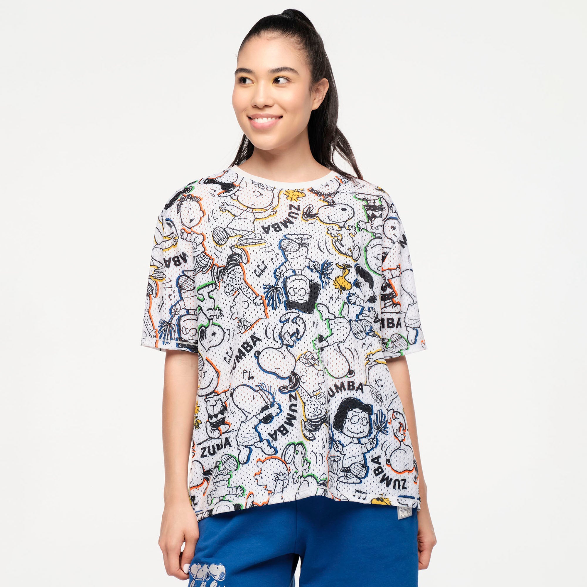 Koszulka oversize Zumba x Peanuts