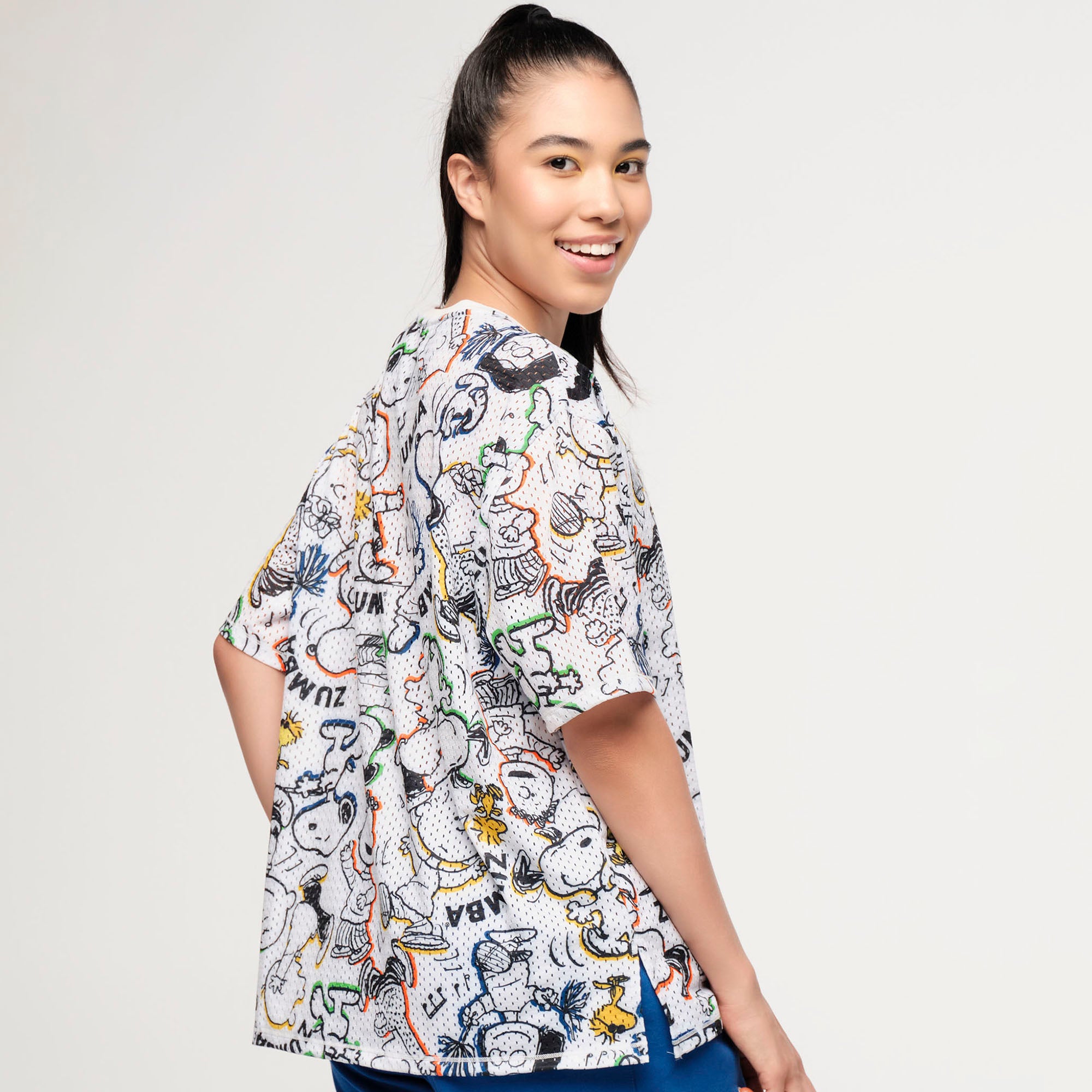 Koszulka oversize Zumba x Peanuts