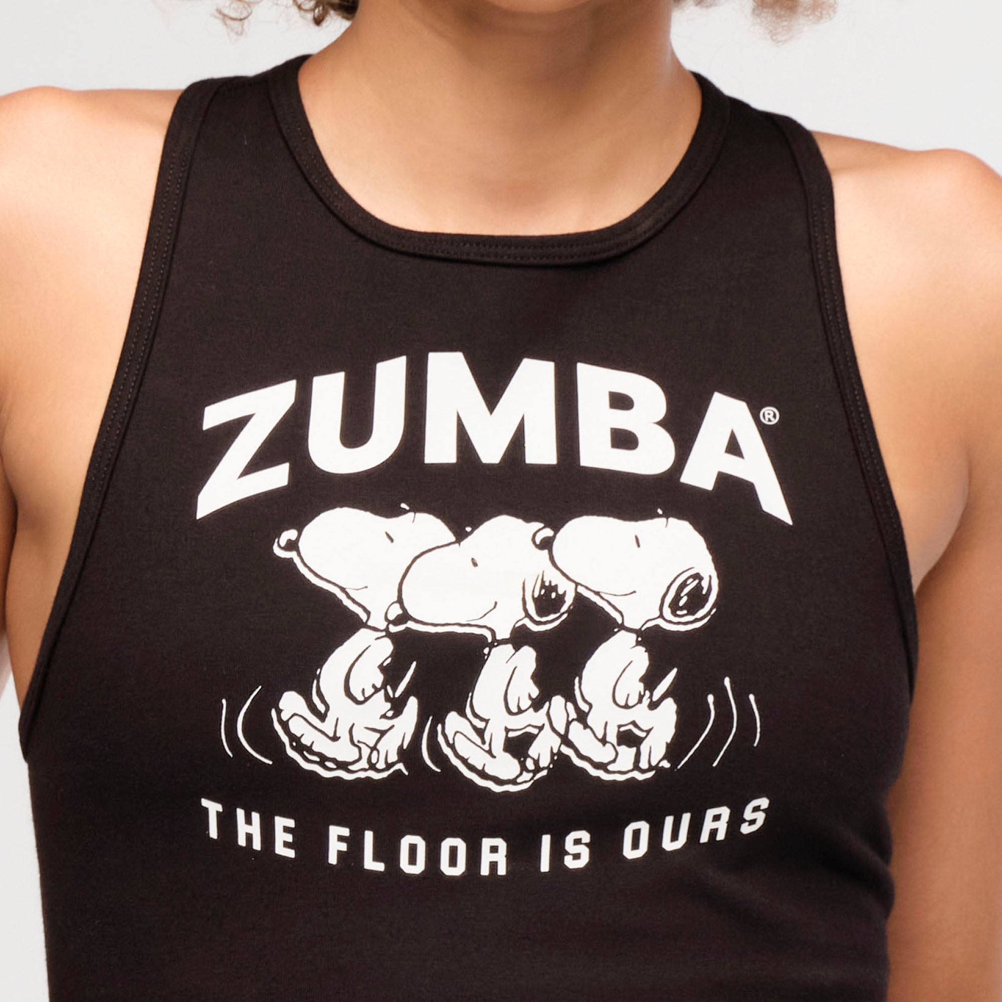 Zumba x Peanuts Crop Top