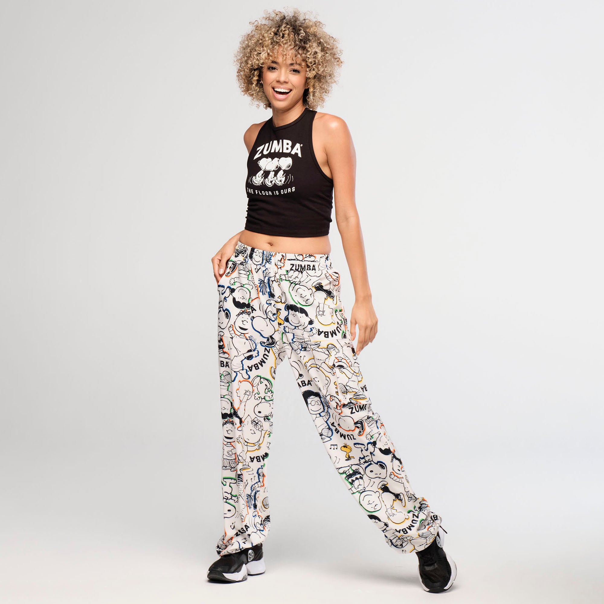 Zumba x Peanuts Crop Top