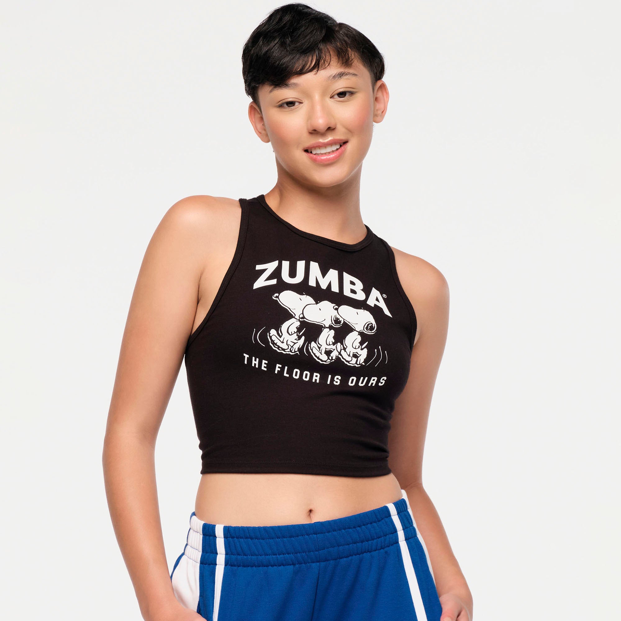 Zumba x Peanuts Crop Top