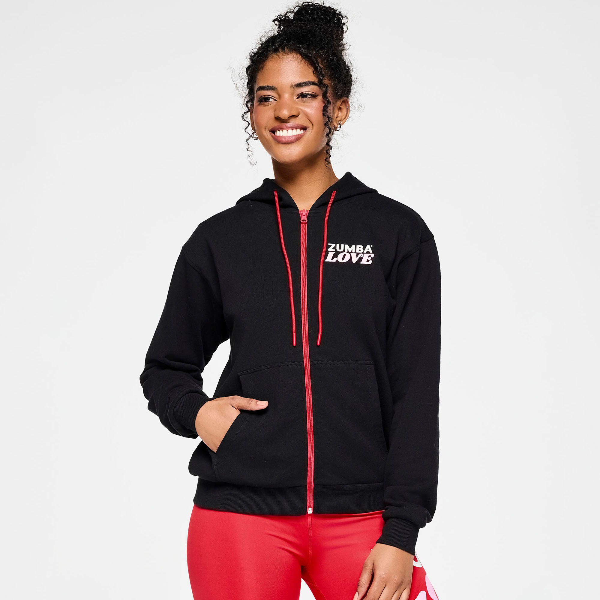 Bluza z kapturem Zumba Love Zip Up