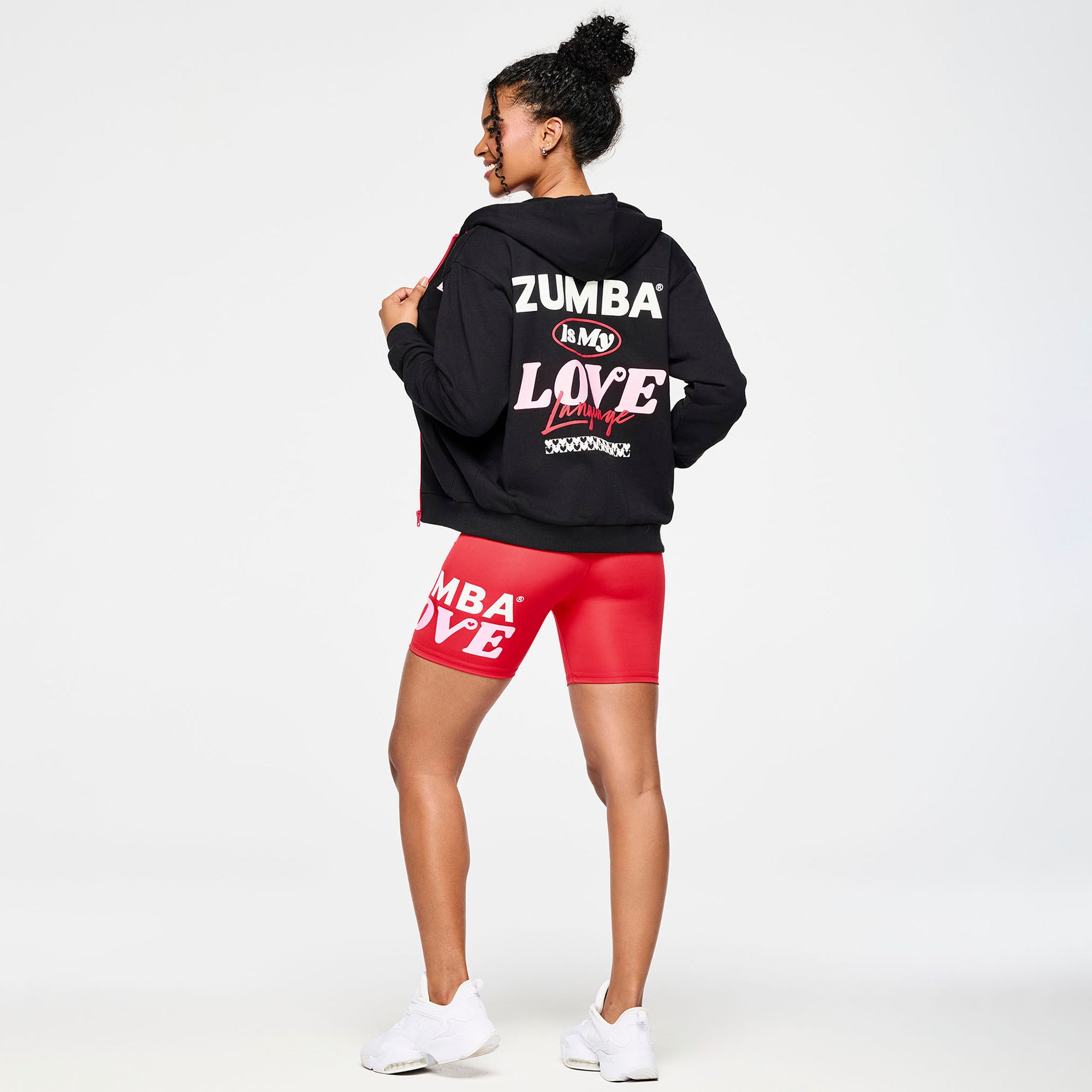 Bluza z kapturem Zumba Love Zip Up