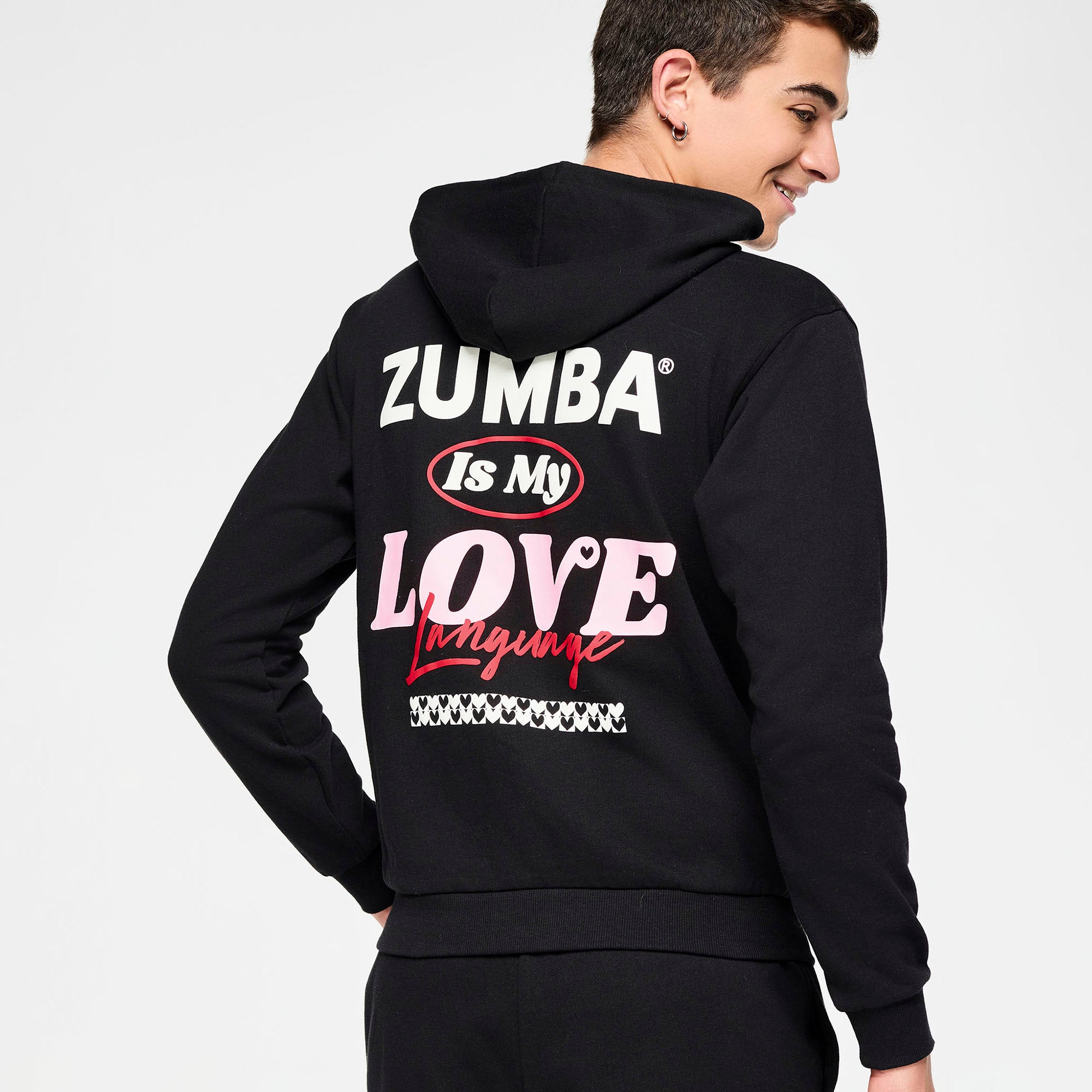 Bluza z kapturem Zumba Love Zip Up