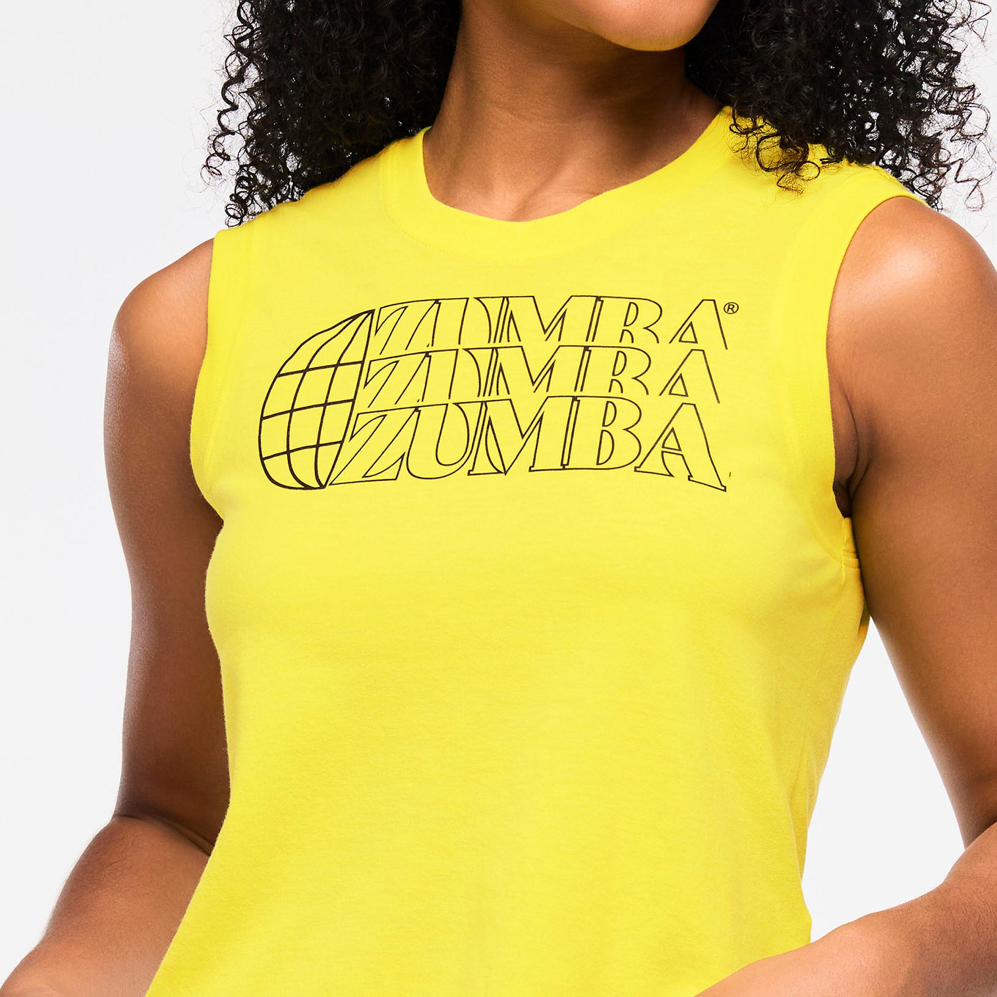 Koszulka bez rękawów Zumba Haus Crop