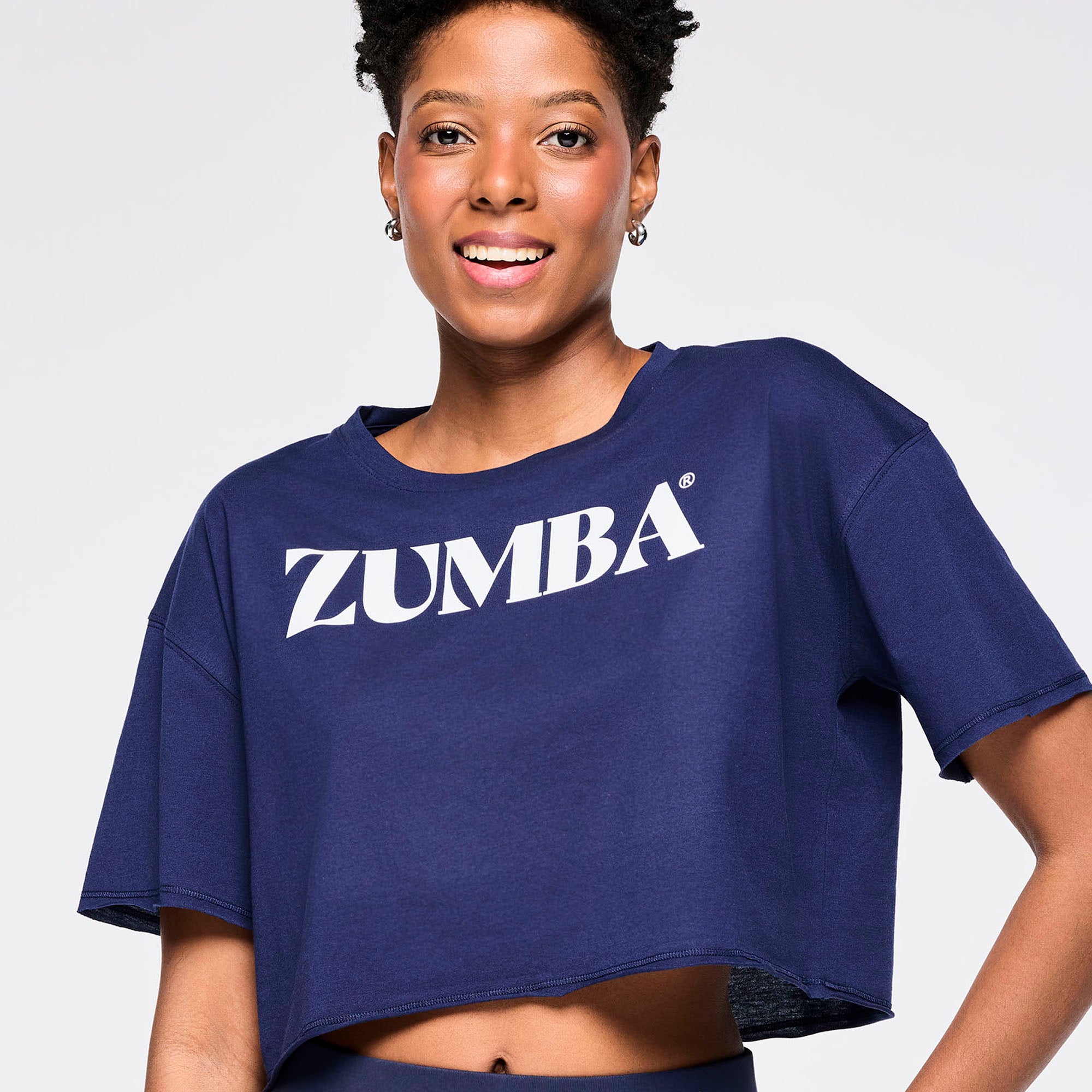 Crop Top Zumba Out Loud Boxy