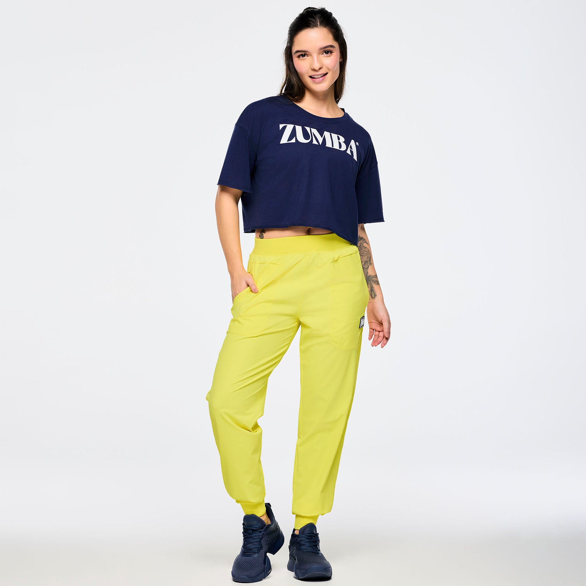 Crop Top Zumba Out Loud Boxy