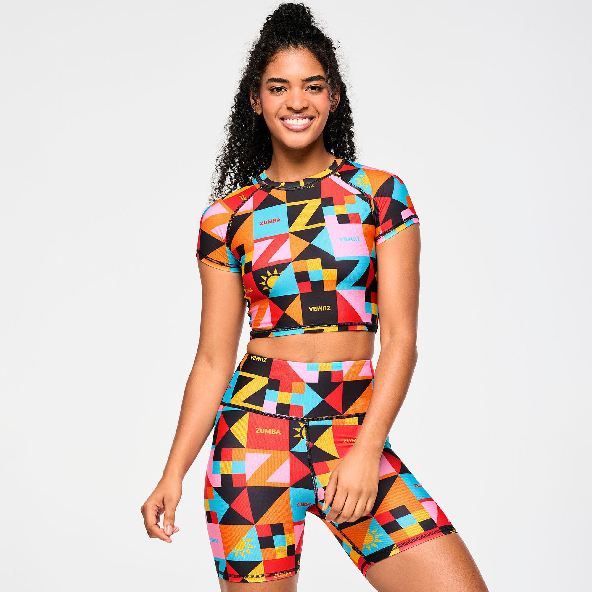 Crop Top Zumba Rays