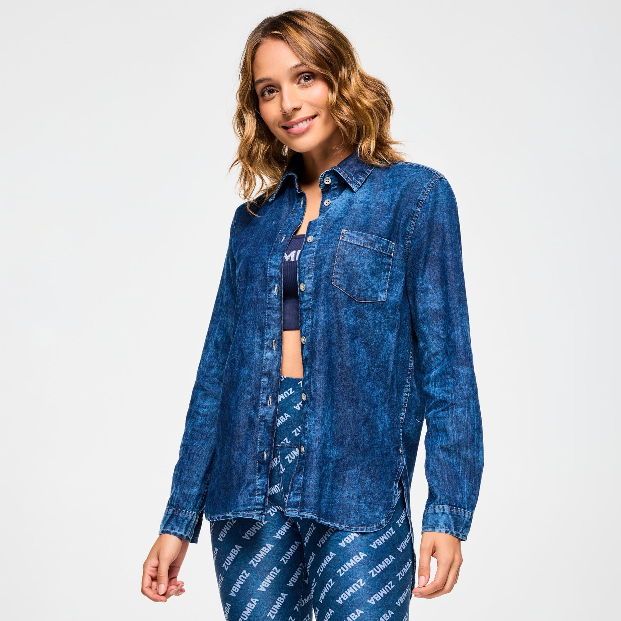 Koszula Denim Blue Jean
