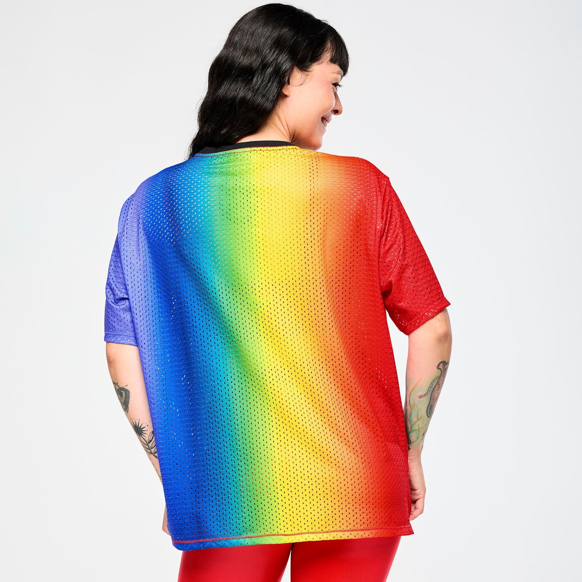 Koszulka Zumba PRIDE Boxy Mesh