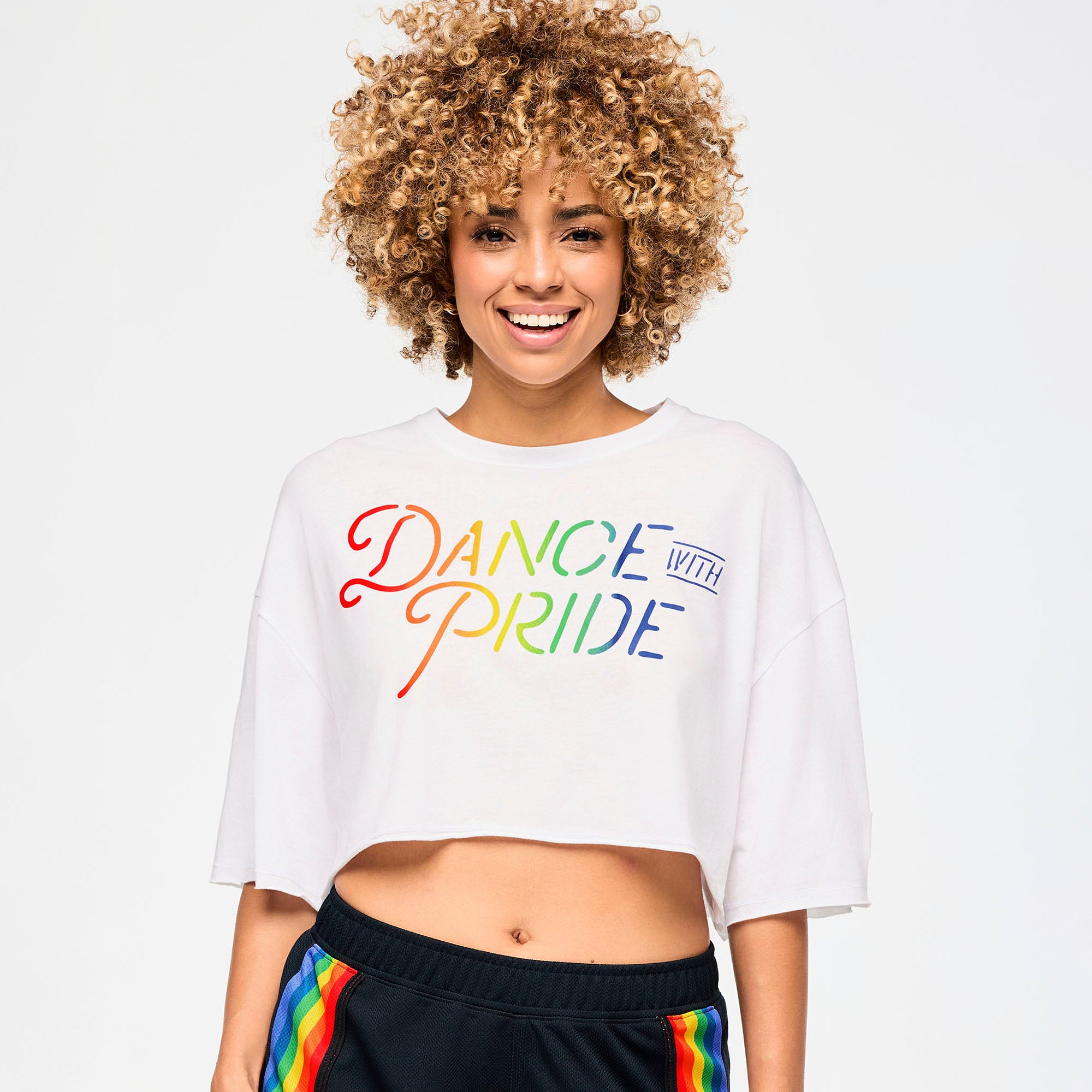 Crop Top Zumba Boxy Pride
