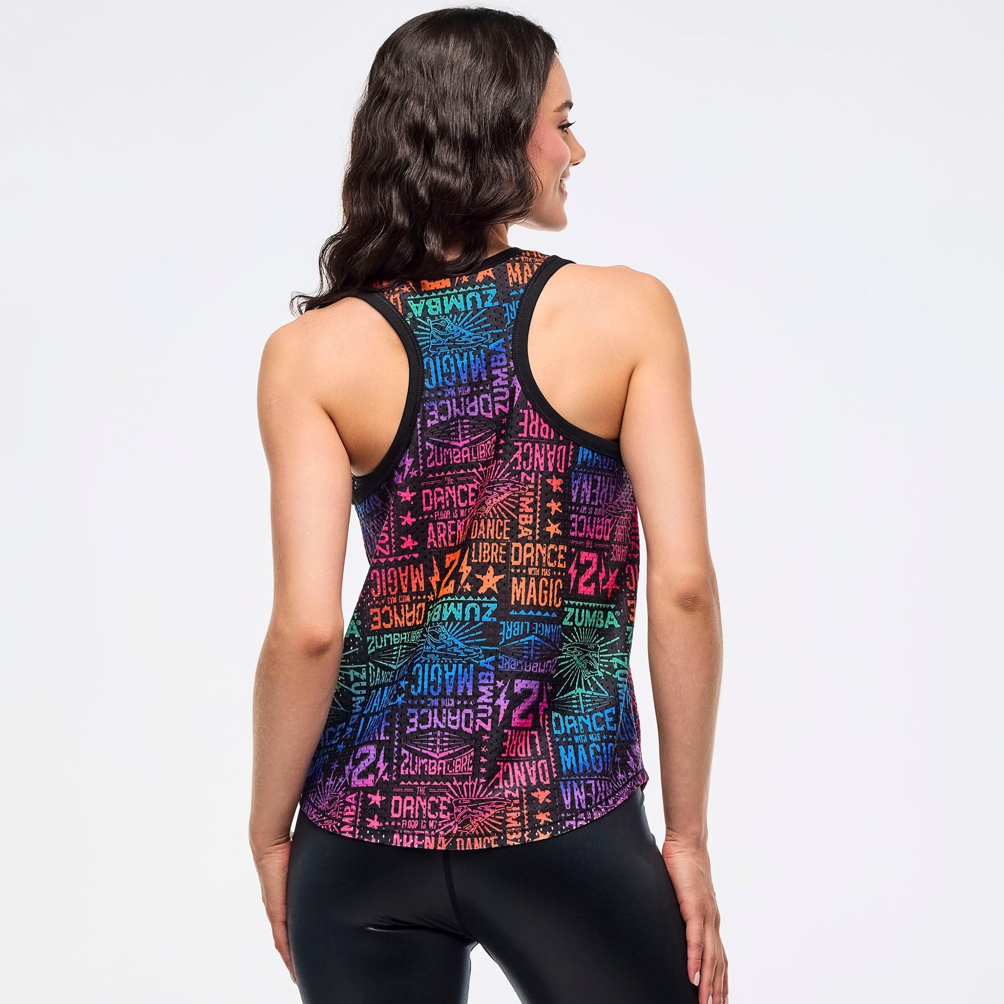 Koszulka na ramiączkach mesh Zumba Libre