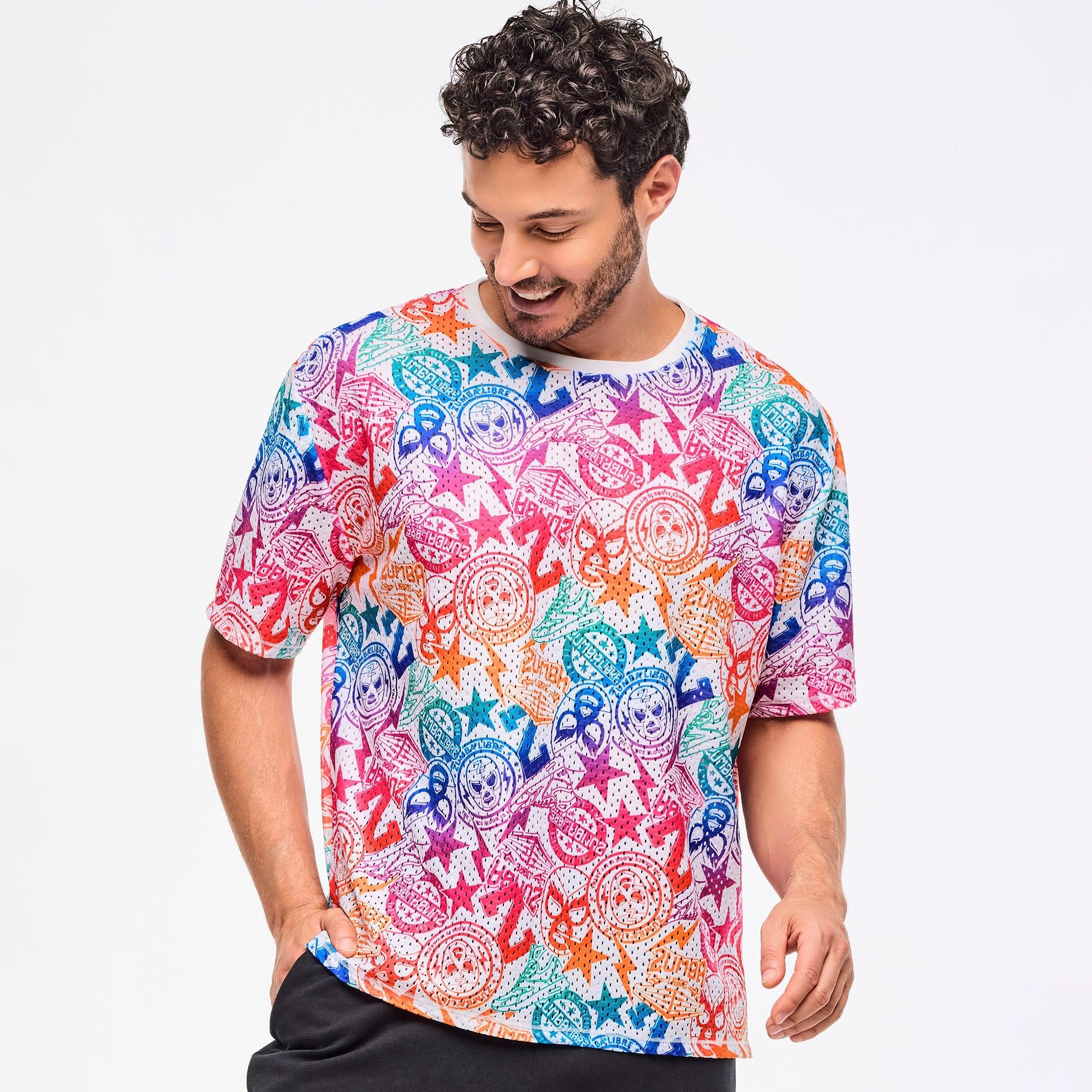 Koszulka unisex mesh Zumba Libre