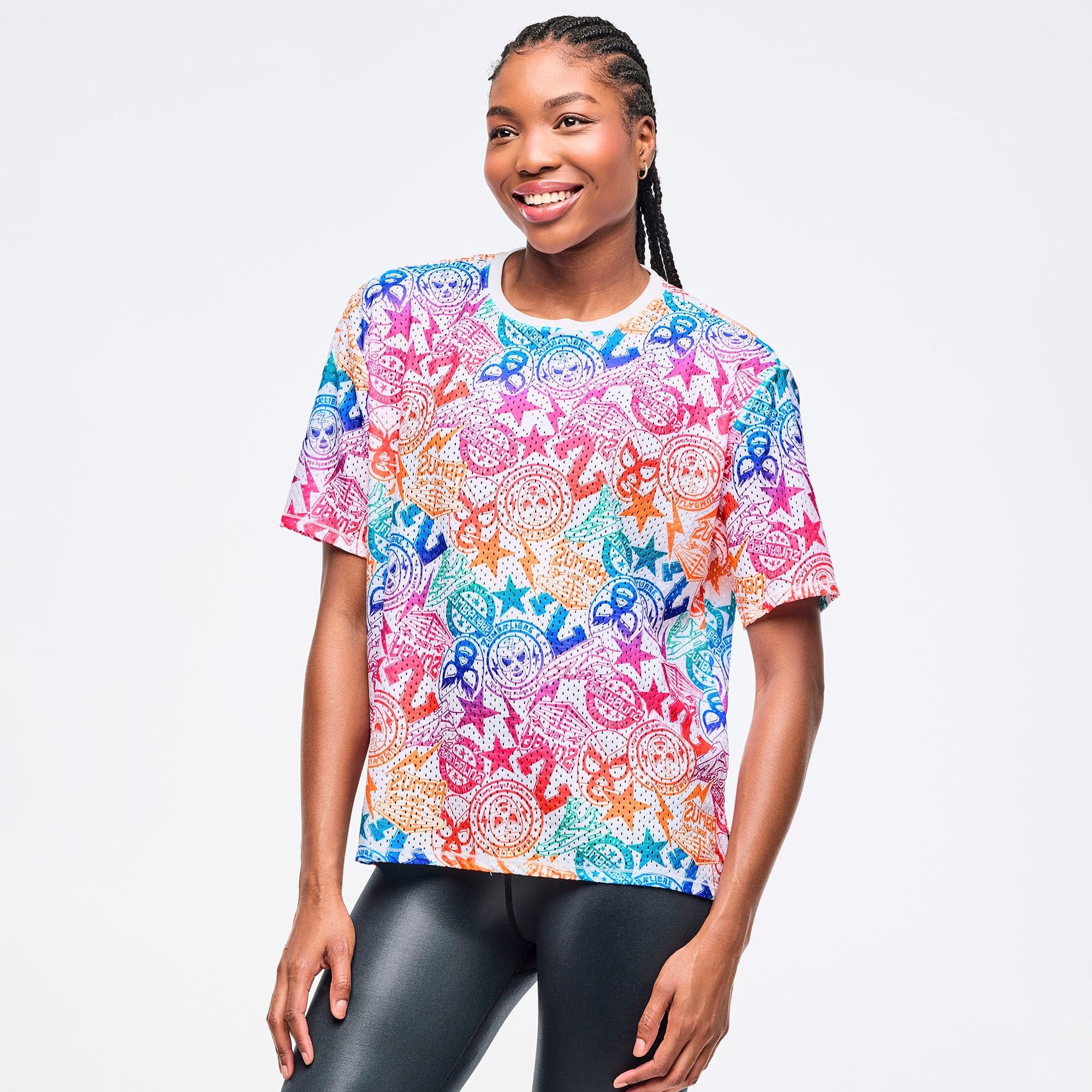 Koszulka unisex mesh Zumba Libre
