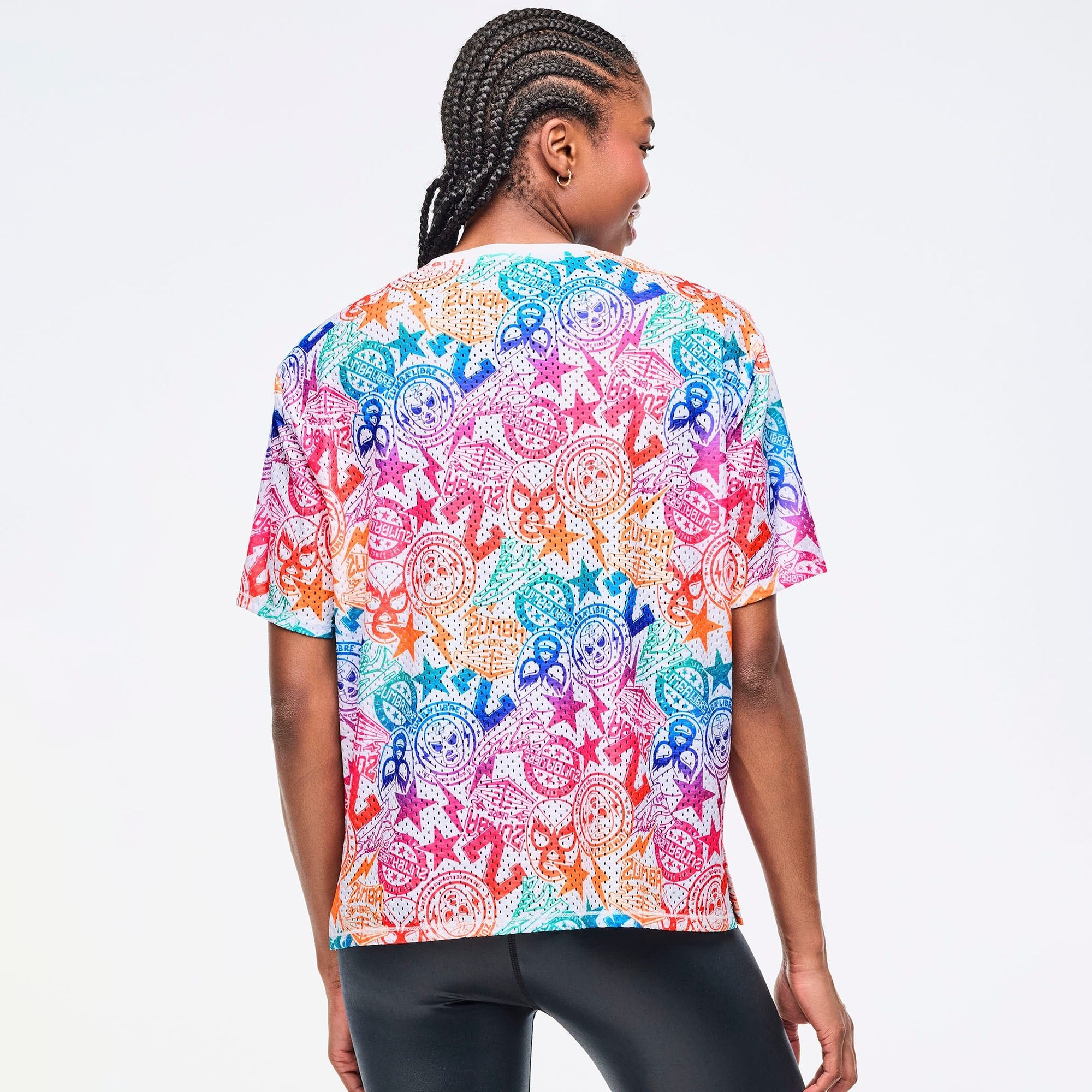 Koszulka unisex mesh Zumba Libre