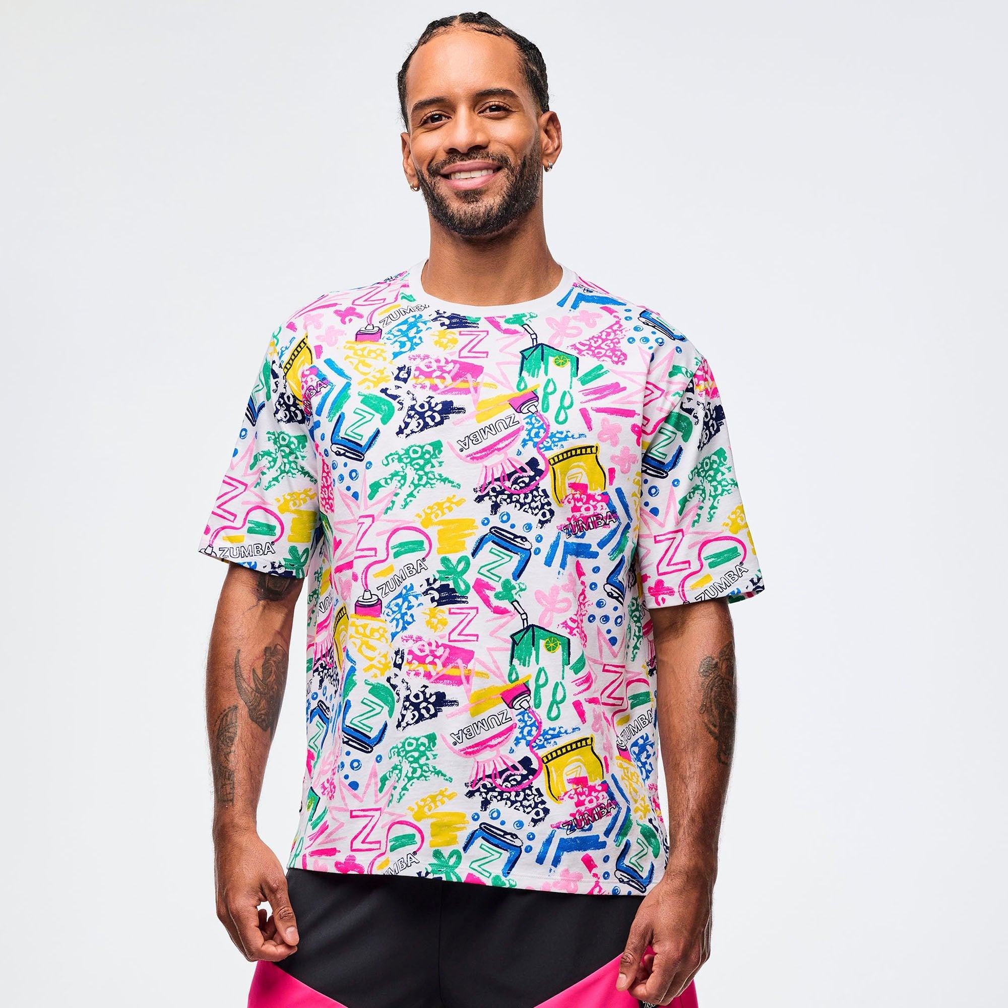 Koszulka unisex oversize Zumba Sizzlin'