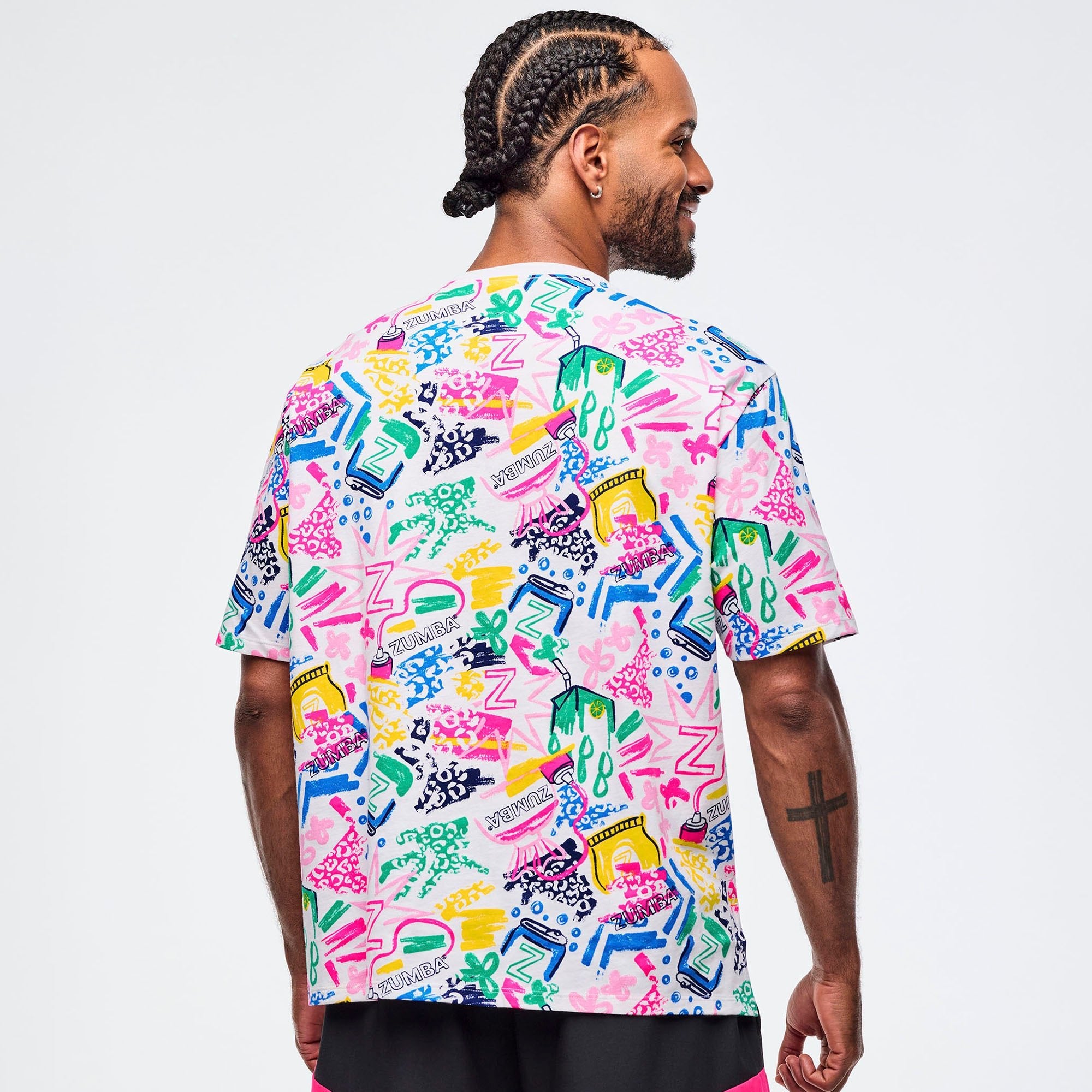 Koszulka unisex oversize Zumba Sizzlin'