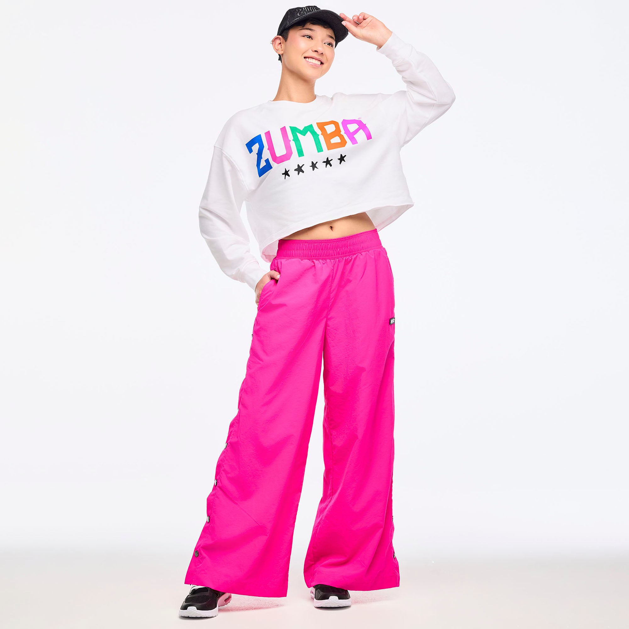 Bluza crop Zumba Libre