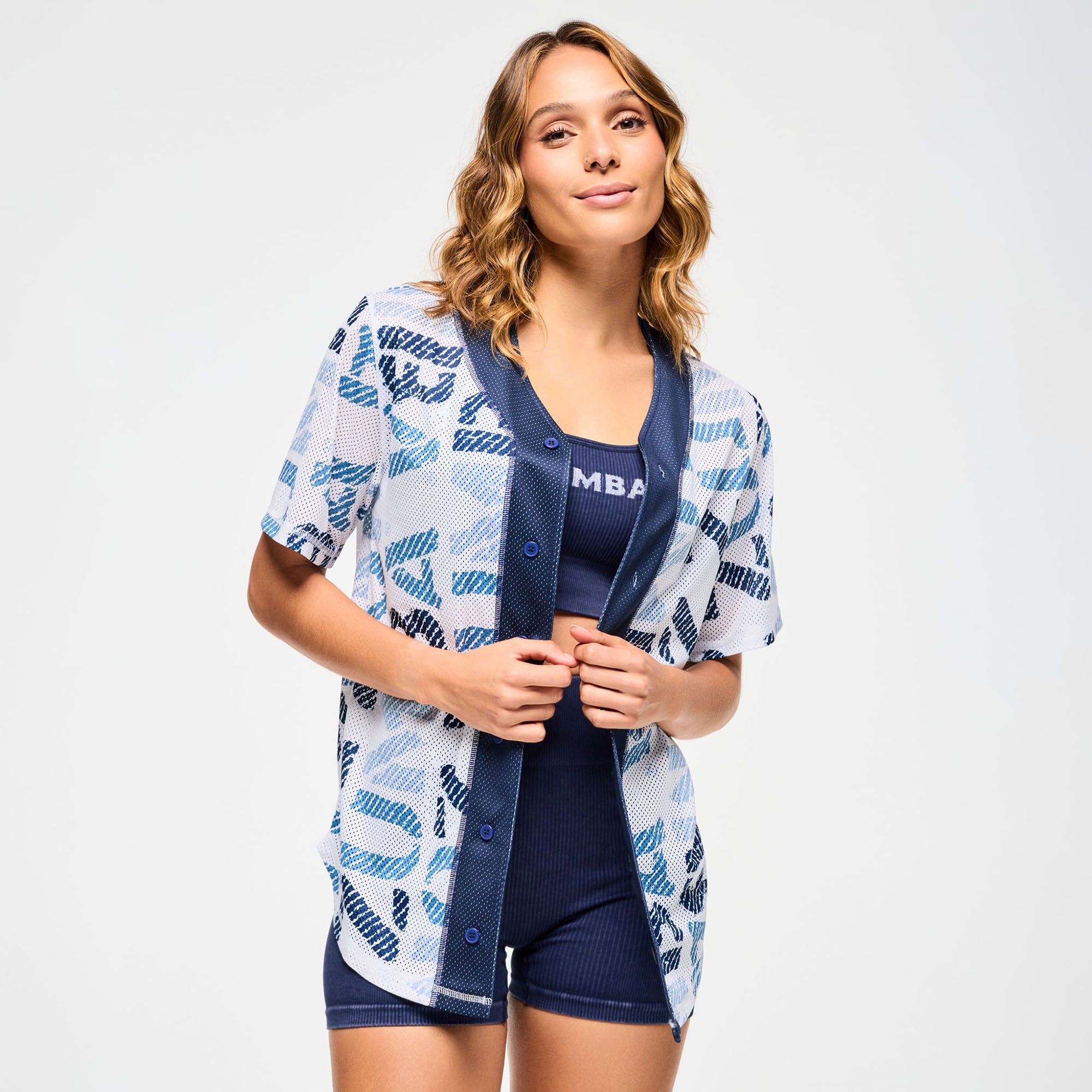 Koszula Blue Jean Baseball