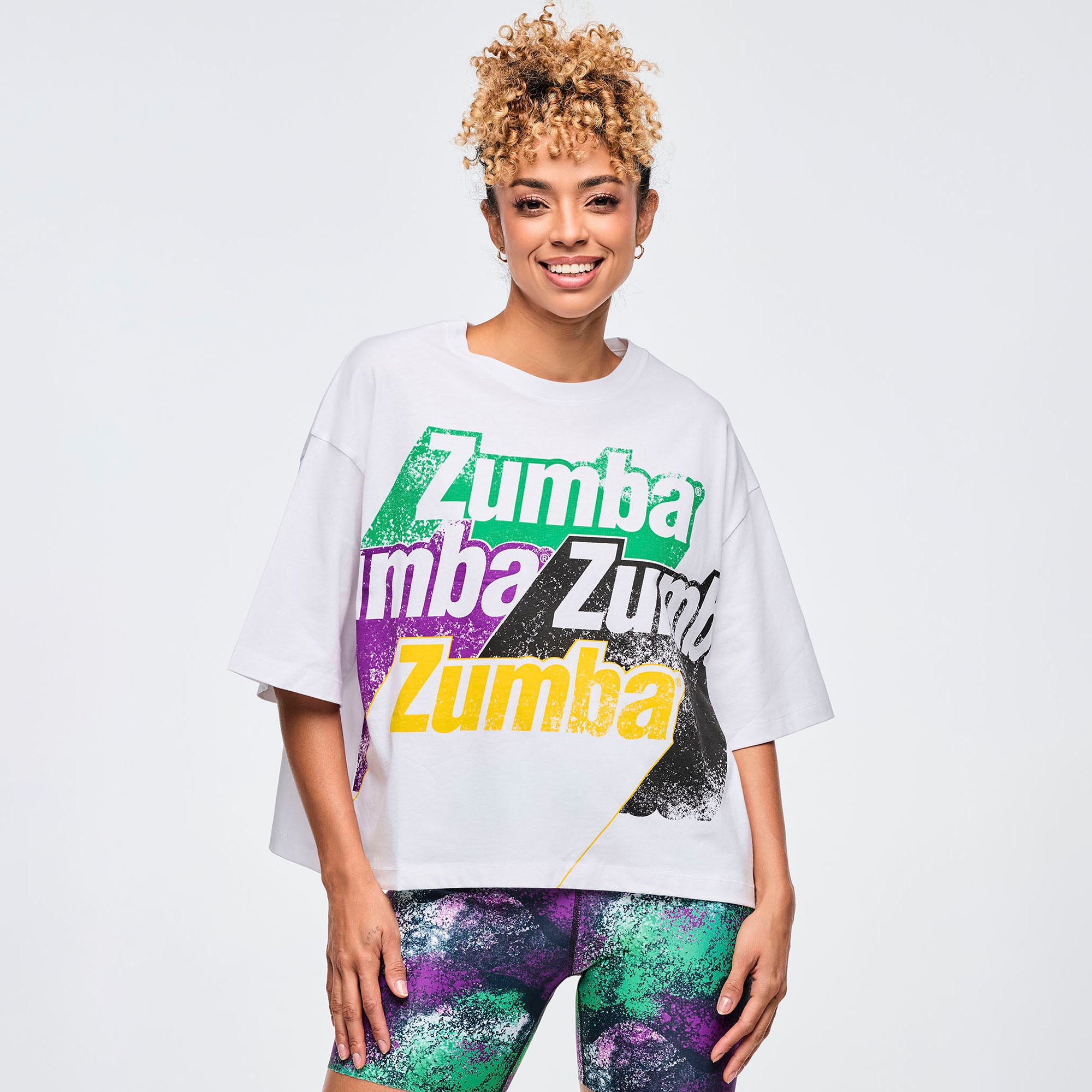 Koszulka oversize Zumba Apres