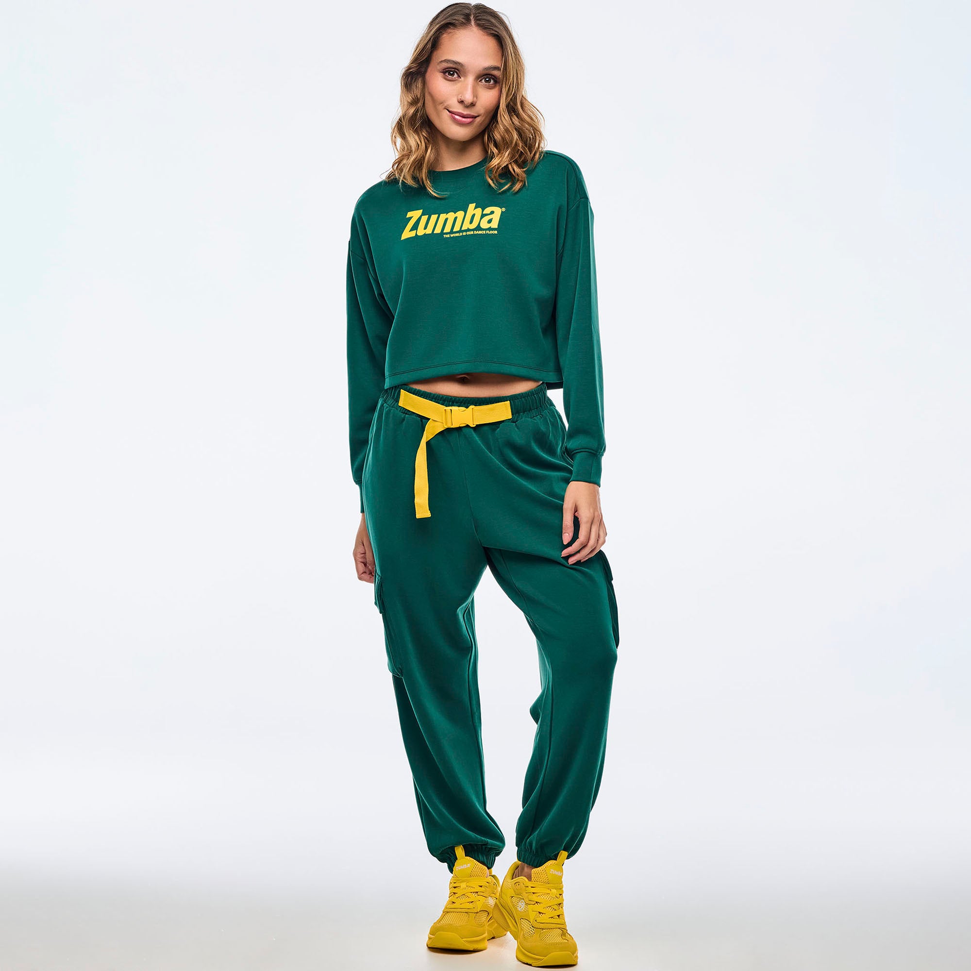 Bluza oversize crop Zumba Apres