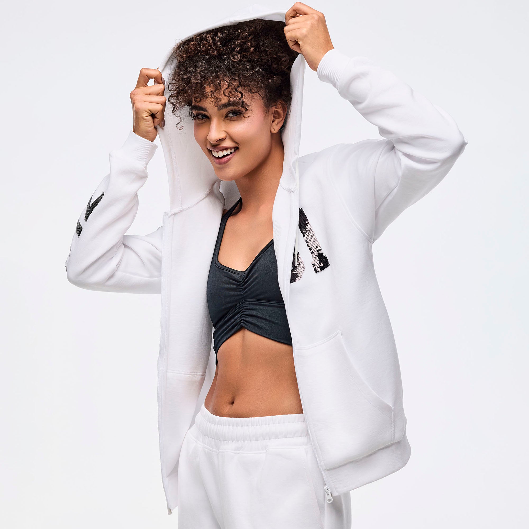 Bluza z cekinami Zumba