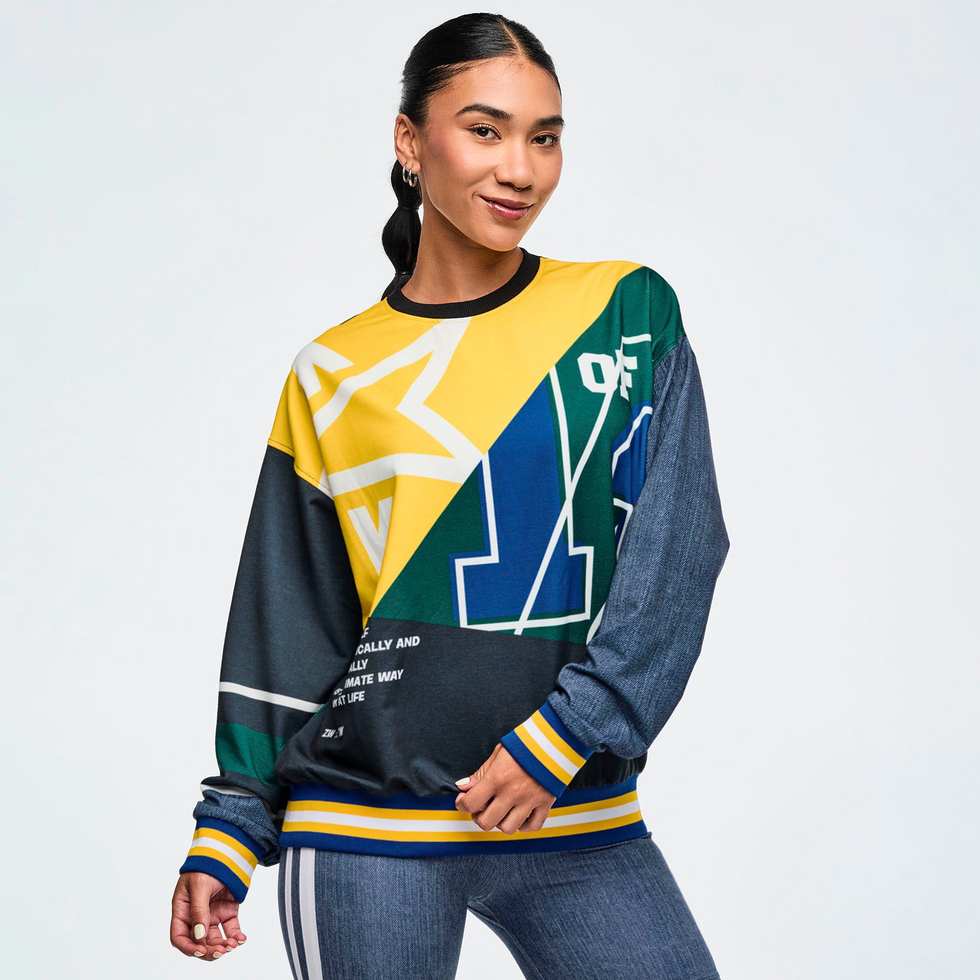 Bluza oversize Zumba ZW